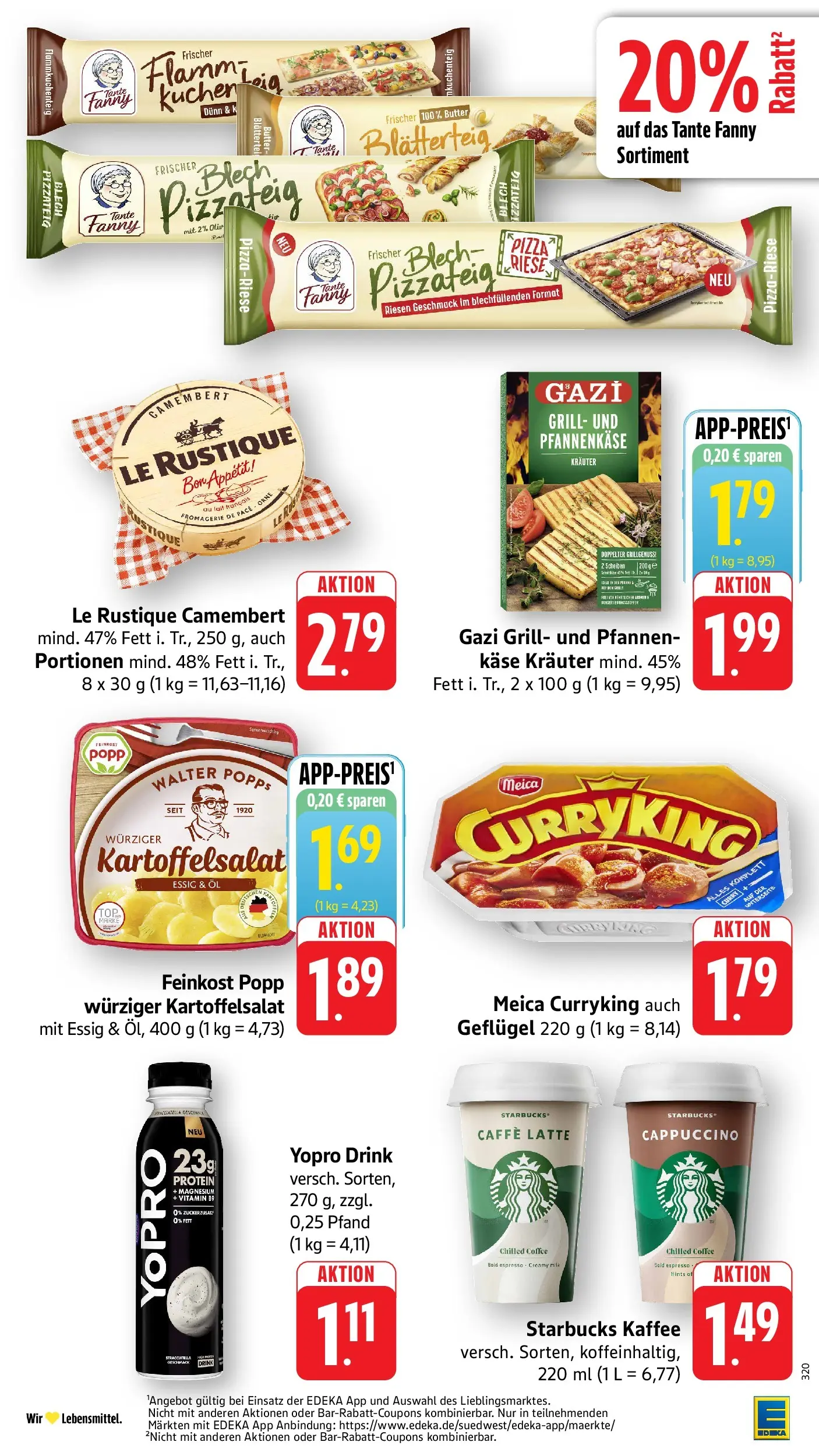 Edeka Prospekt Groß-Gerau (ab 06.07.2026) » Angebote Online | Seite: 13 | Produkte: Grill, Butter, Starbucks, Pizza Edeka Prospekt Groß-Gerau (ab 06.07.2026) » Angebote Online | Seite: 13 | Produkte: Grill, Butter, Starbucks, Pizza