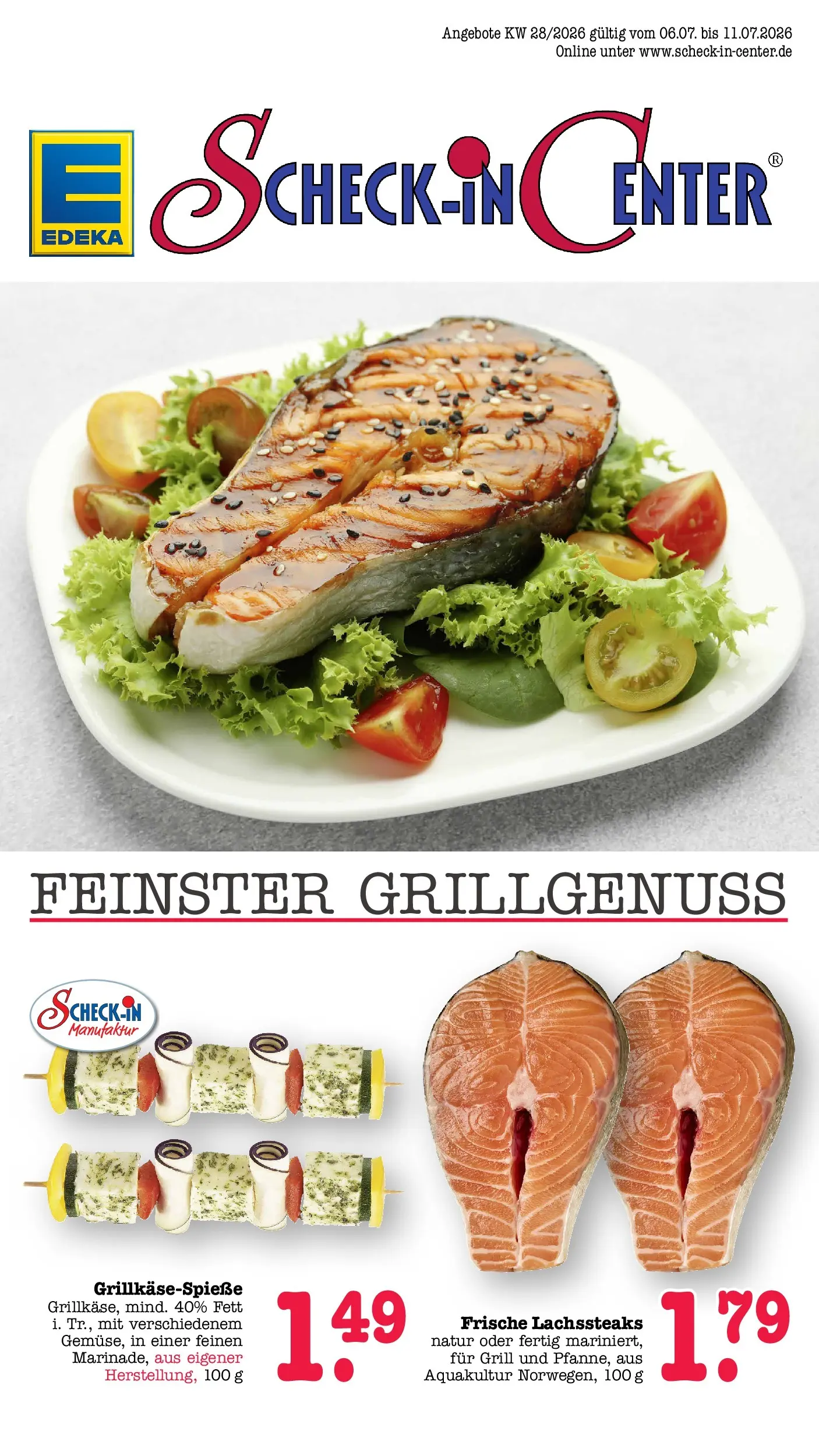 Edeka - EDEKA: Wochenangebote (ab 05.07.2026) ยป Angebote Online | Seite: 1 | Produkte: Grill Edeka - EDEKA: Wochenangebote (ab 05.07.2026) ยป Angebote Online | Seite: 1 | Produkte: Grill