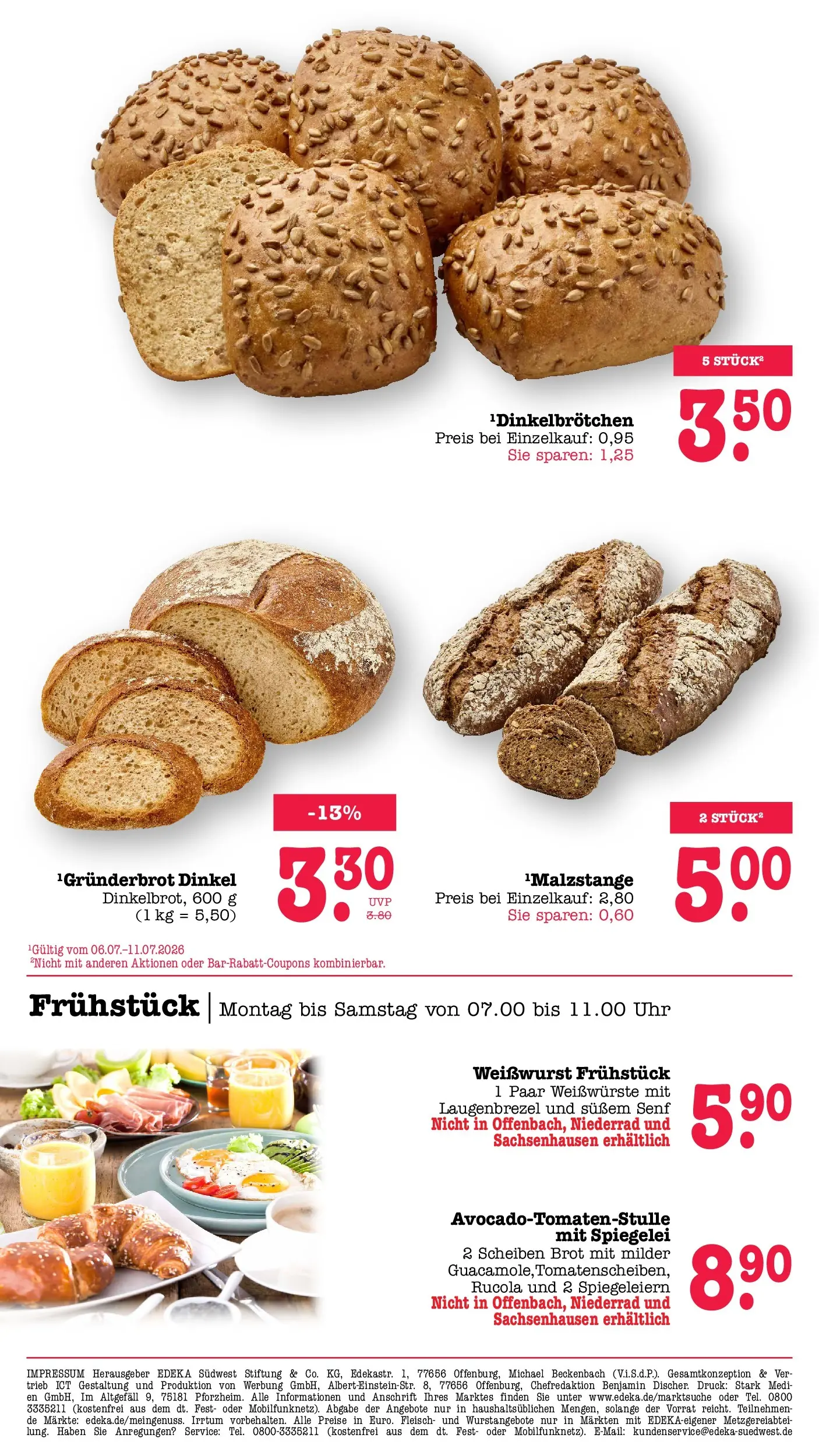 Edeka Prospekt Mannheim-Wohlgelegen (ab 06.07.2026) ยป Angebote Online | Seite: 10 | Produkte: Weiรwurst, Brot, Fleisch, Uhr Edeka Prospekt Mannheim-Wohlgelegen (ab 06.07.2026) ยป Angebote Online | Seite: 10 | Produkte: Weiรwurst, Brot, Fleisch, Uhr