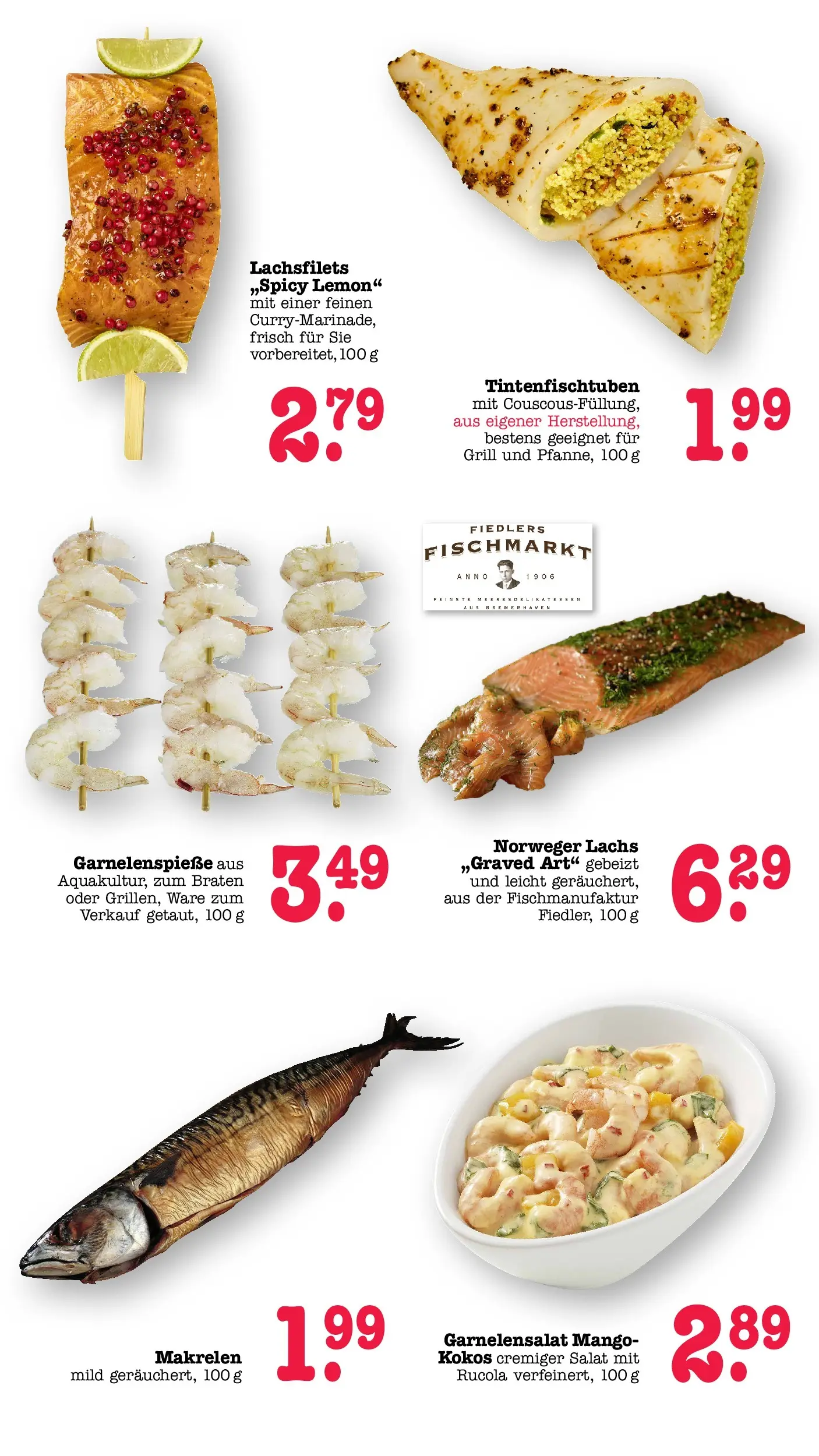 E center Prospekt Achern (ab 05.07.2026) zum Blättern | Seite: 16 | Produkte: Grill, Lachs, Mango, Salat