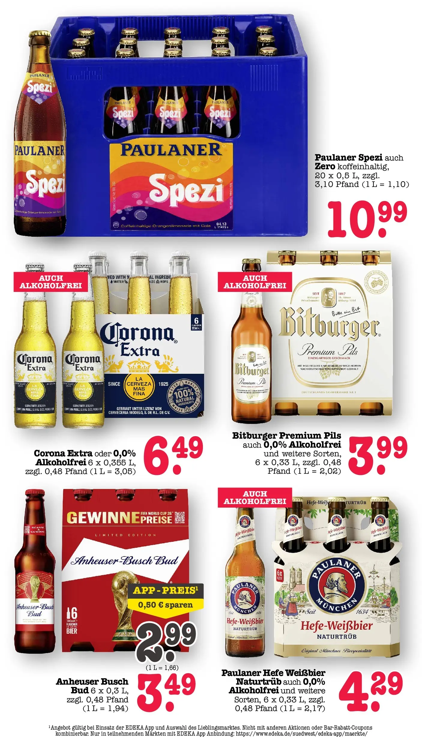 Edeka - EDEKA: Wochenangebote (ab 05.07.2026) ยป Angebote Online | Seite: 46 | Produkte: Bitburger, Weiรbier, Hefe weissbier, Paulaner Edeka - EDEKA: Wochenangebote (ab 05.07.2026) ยป Angebote Online | Seite: 46 | Produkte: Bitburger, Weiรbier, Hefe weissbier, Paulaner