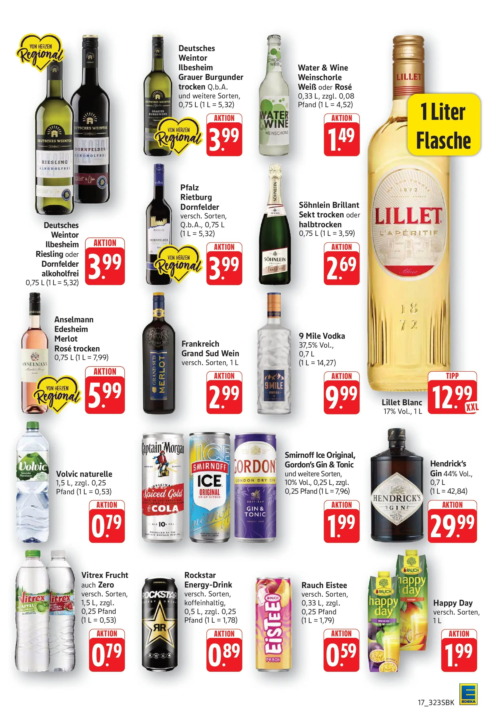 Edeka Prospekt Bad Bergzabern (ab 06.07.2026) » Angebote Online | Seite: 17 | Produkte: Rockstar, Äpfel, Wein, Gin