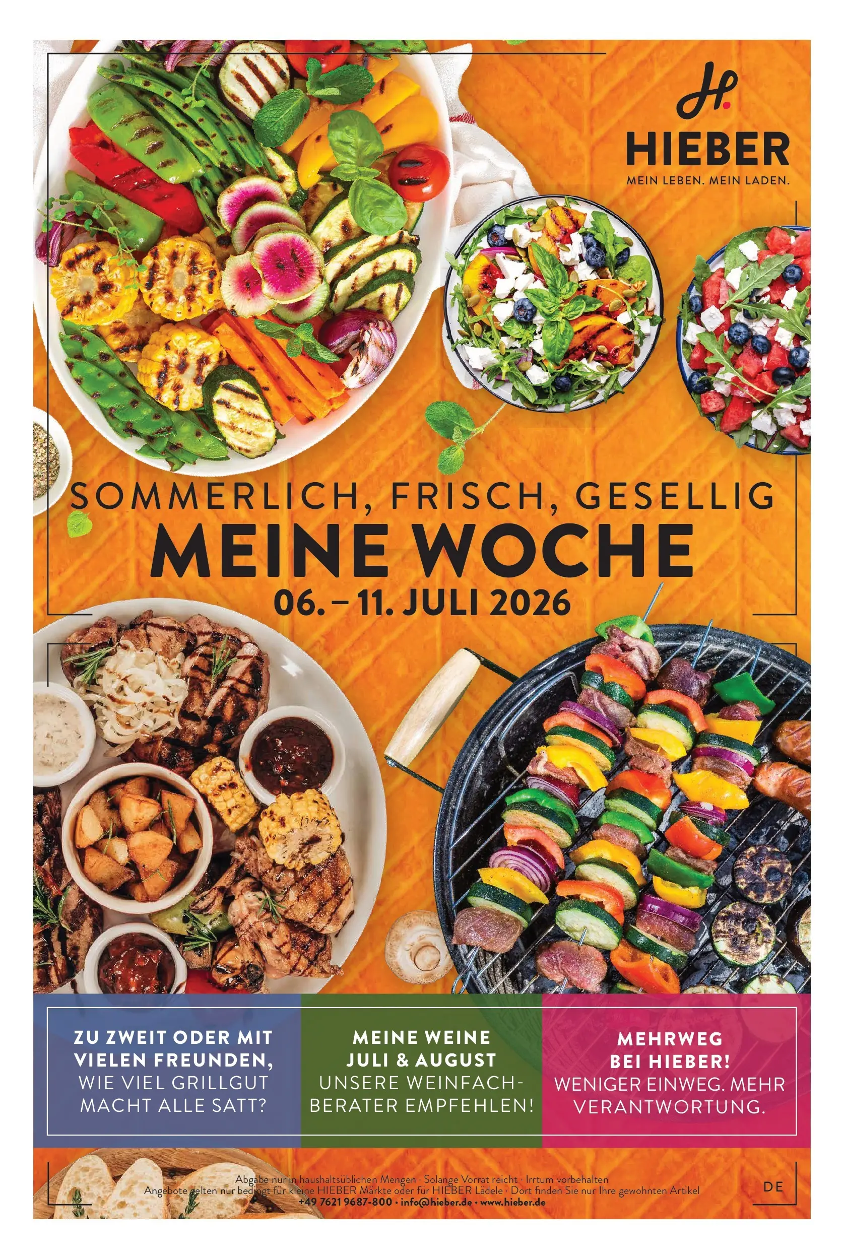 E center Prospekt Lörrach (ab 06.07.2026) zum Blättern | Seite: 1