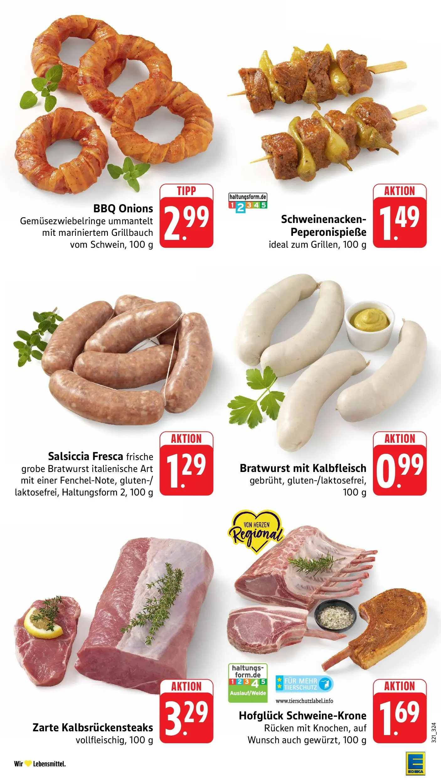 Edeka - EDEKA: Wochenangebote (ab 05.07.2026) » Angebote Online | Seite: 6 | Produkte: Bratwurst, Schweinenacken