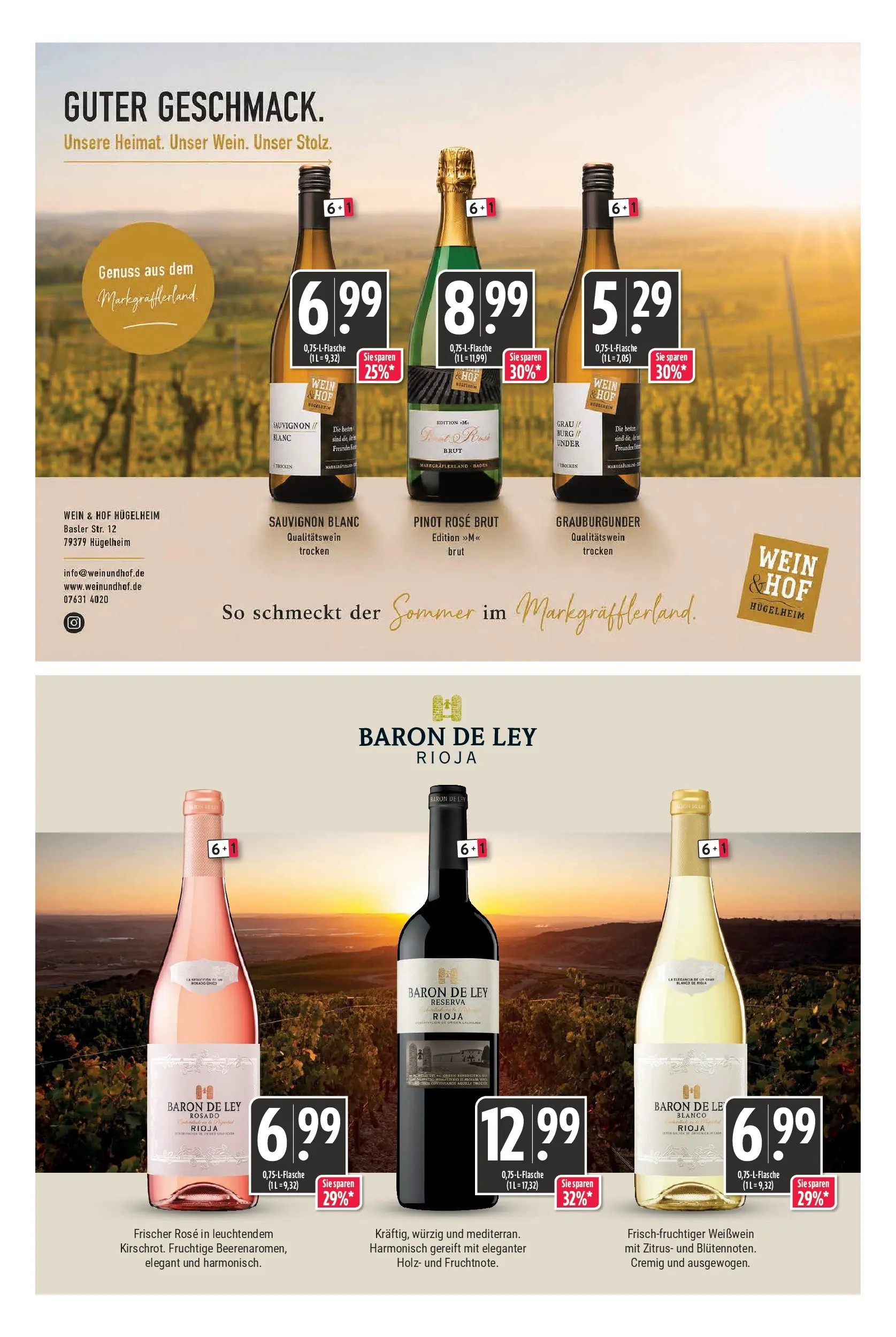 E center Prospekt Lörrach (ab 06.07.2026) zum Blättern | Seite: 11 | Produkte: Weißwein, Wein