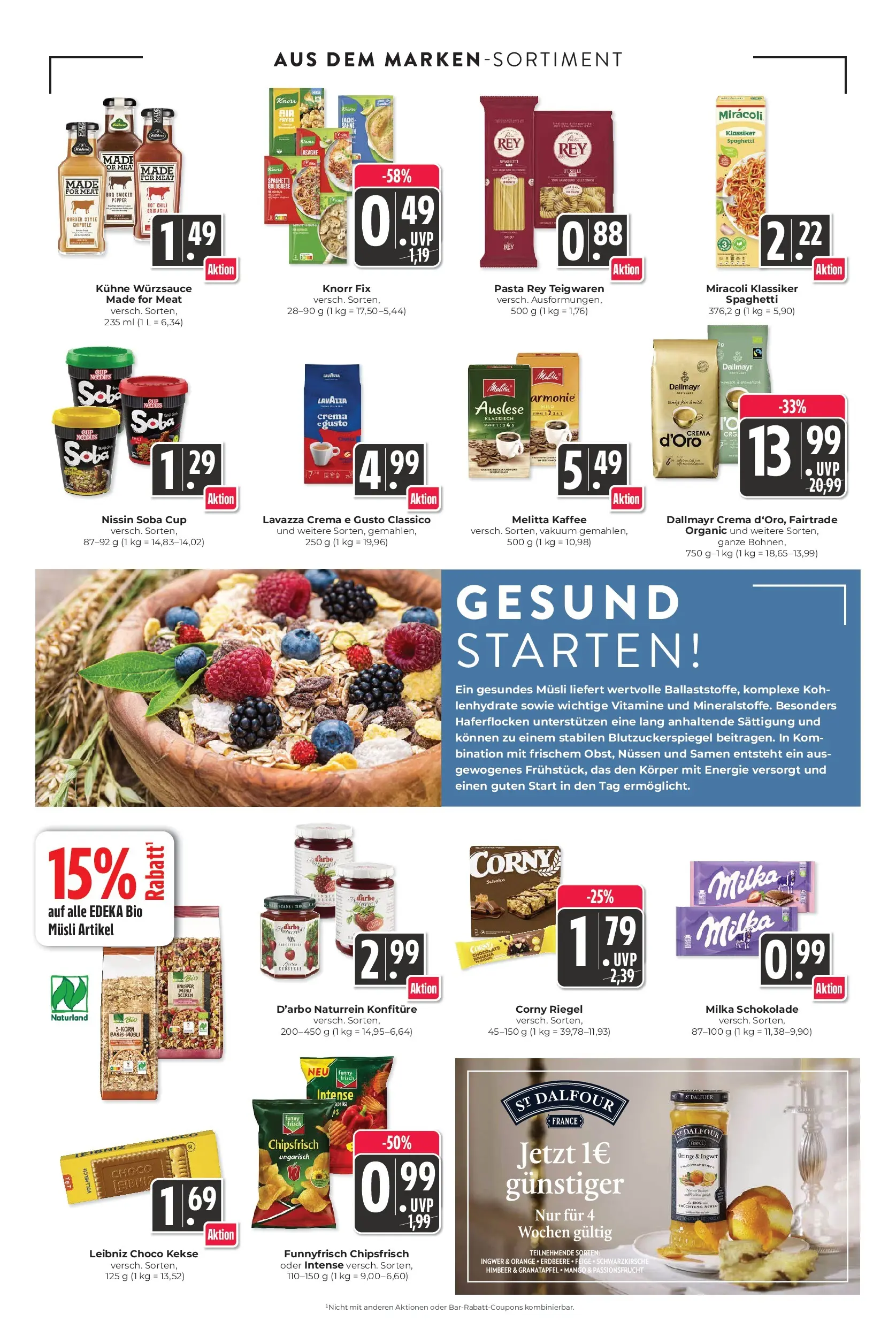 E center Prospekt Lörrach (ab 06.07.2026) zum Blättern | Seite: 13 | Produkte: Melitta, Knorr fix, Corny riegel, Chili