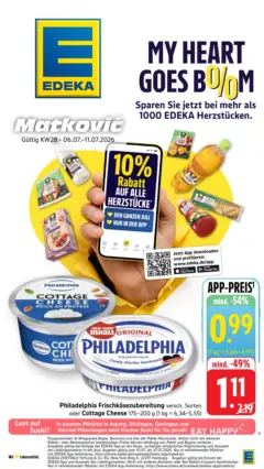 Edeka Prospekt Ditzingen ab 06.07.2026 gültig Edeka Prospekt Ditzingen ab 06.07.2026 gültig