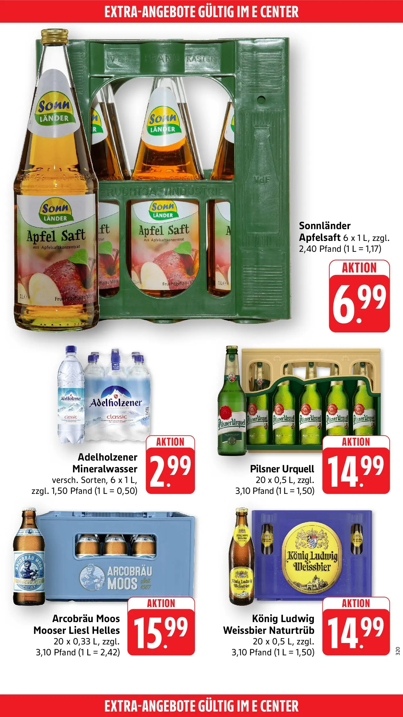 Edeka Prospekt Groß-Gerau (ab 06.07.2026) » Angebote Online | Seite: 48 | Produkte: Weißbier, Äpfel, Apfelsaft, Saft Edeka Prospekt Groß-Gerau (ab 06.07.2026) » Angebote Online | Seite: 48 | Produkte: Weißbier, Äpfel, Apfelsaft, Saft