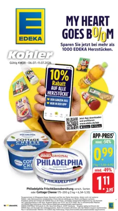 Edeka Prospekt Kehl ab 06.07.2026 gültig Edeka Prospekt Kehl ab 06.07.2026 gültig