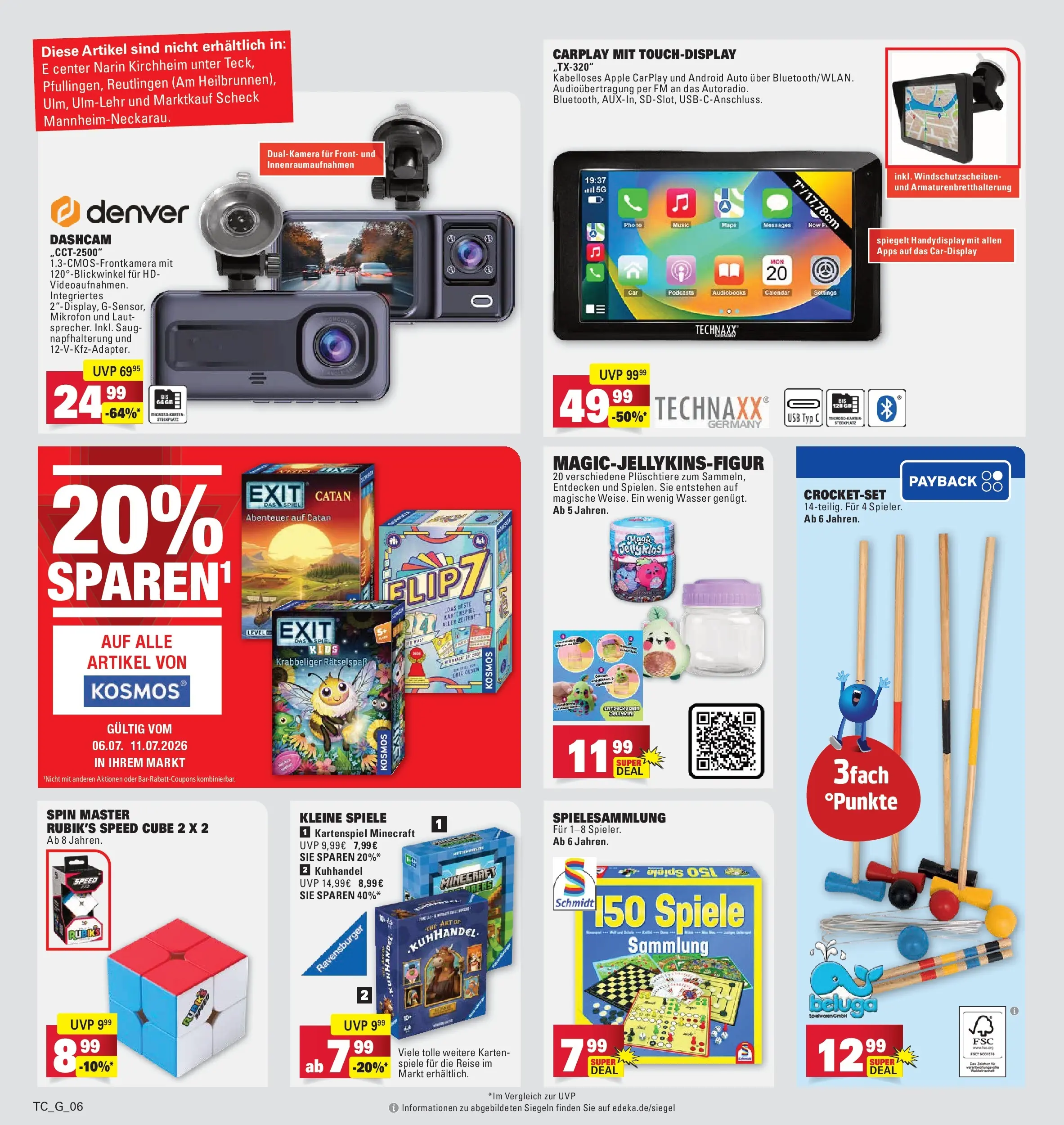 Edeka - EDEKA: Wochenangebote (ab 05.07.2026) » Angebote Online | Seite: 34 | Produkte: Mikrofon, USB, Apple, Wasser