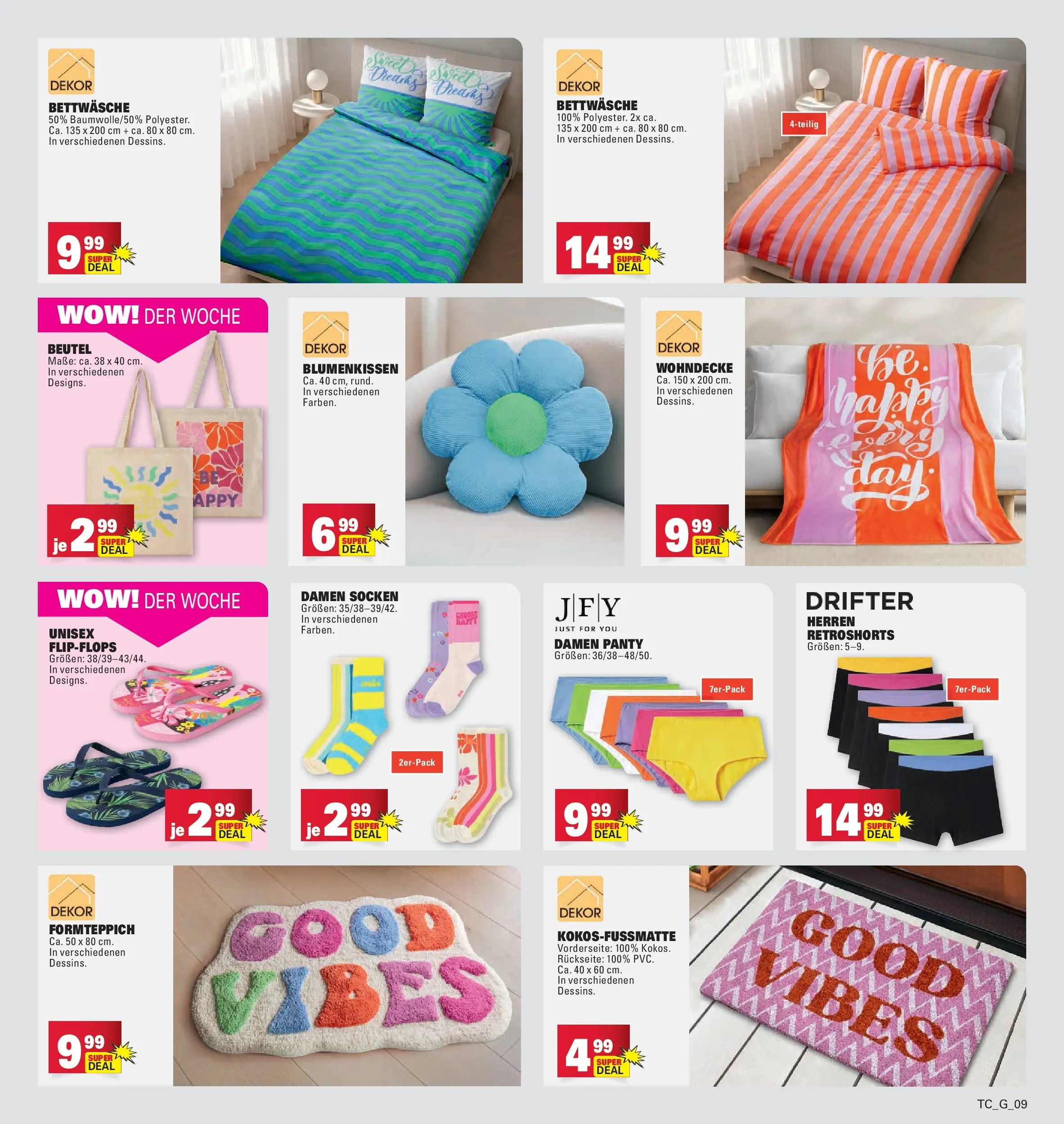 Edeka - EDEKA: Wochenangebote (ab 05.07.2026) » Angebote Online | Seite: 37 | Produkte: Bettwäsche, Socken