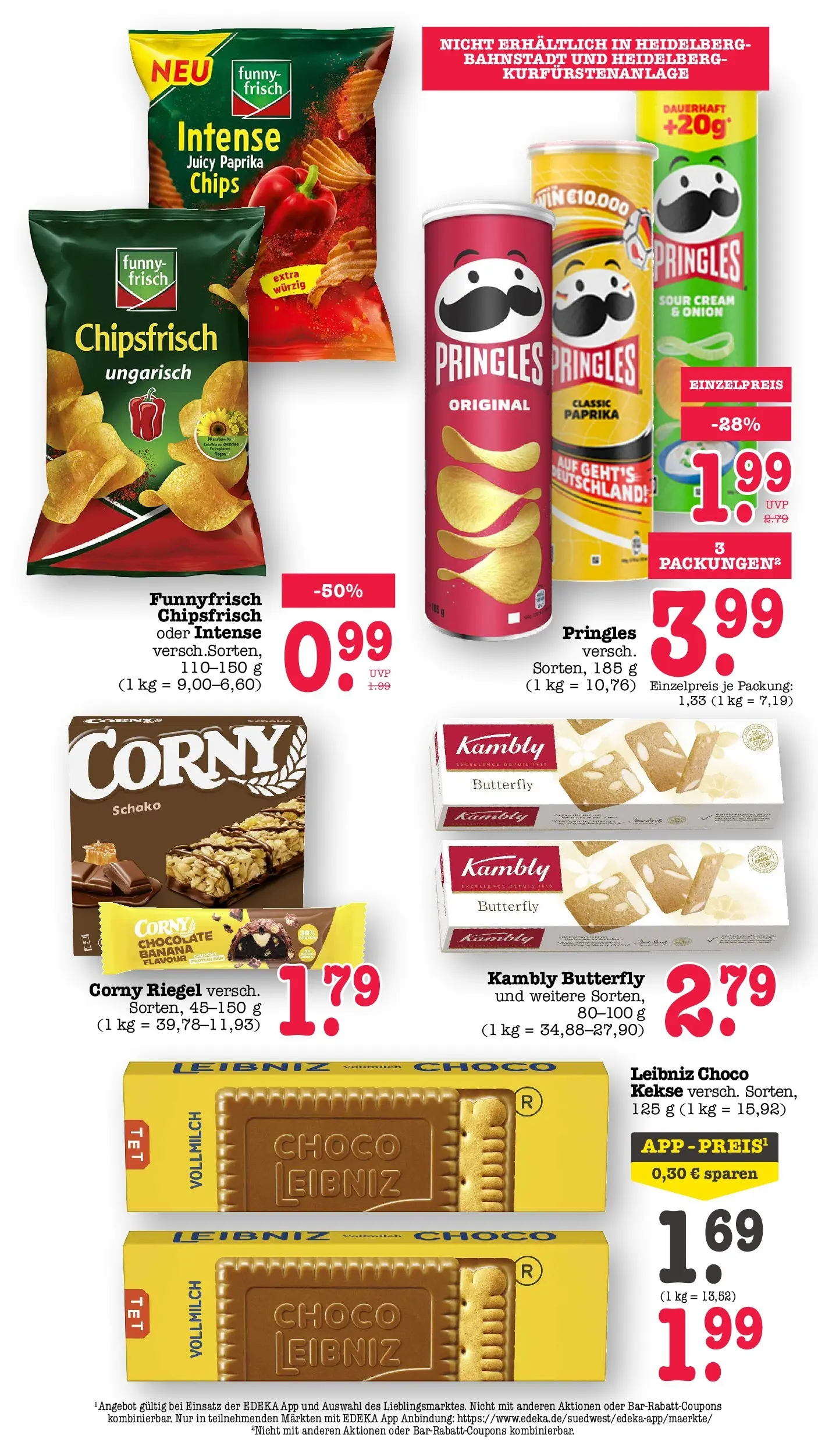 Edeka Prospekt Mannheim-Wohlgelegen (ab 06.07.2026) ยป Angebote Online | Seite: 38 | Produkte: Corny riegel, Paprika, Chips, Kekse Edeka Prospekt Mannheim-Wohlgelegen (ab 06.07.2026) ยป Angebote Online | Seite: 38 | Produkte: Corny riegel, Paprika, Chips, Kekse