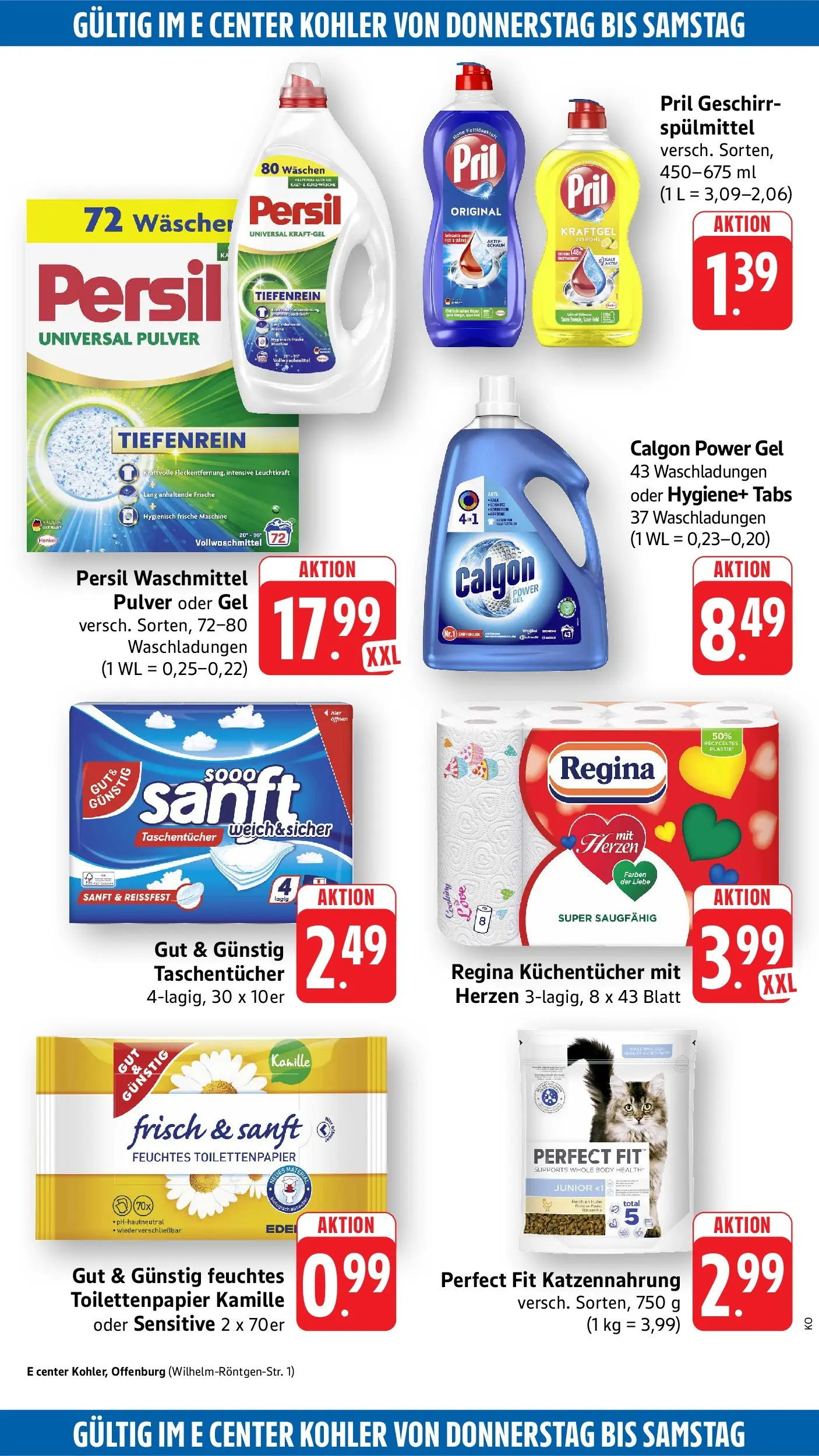 Edeka Prospekt Offenburg (ab 06.07.2026) » Angebote Online | Seite: 58 | Produkte: Zitrone, Persil, Toilettenpapier, Feuchtes Toilettenpapier