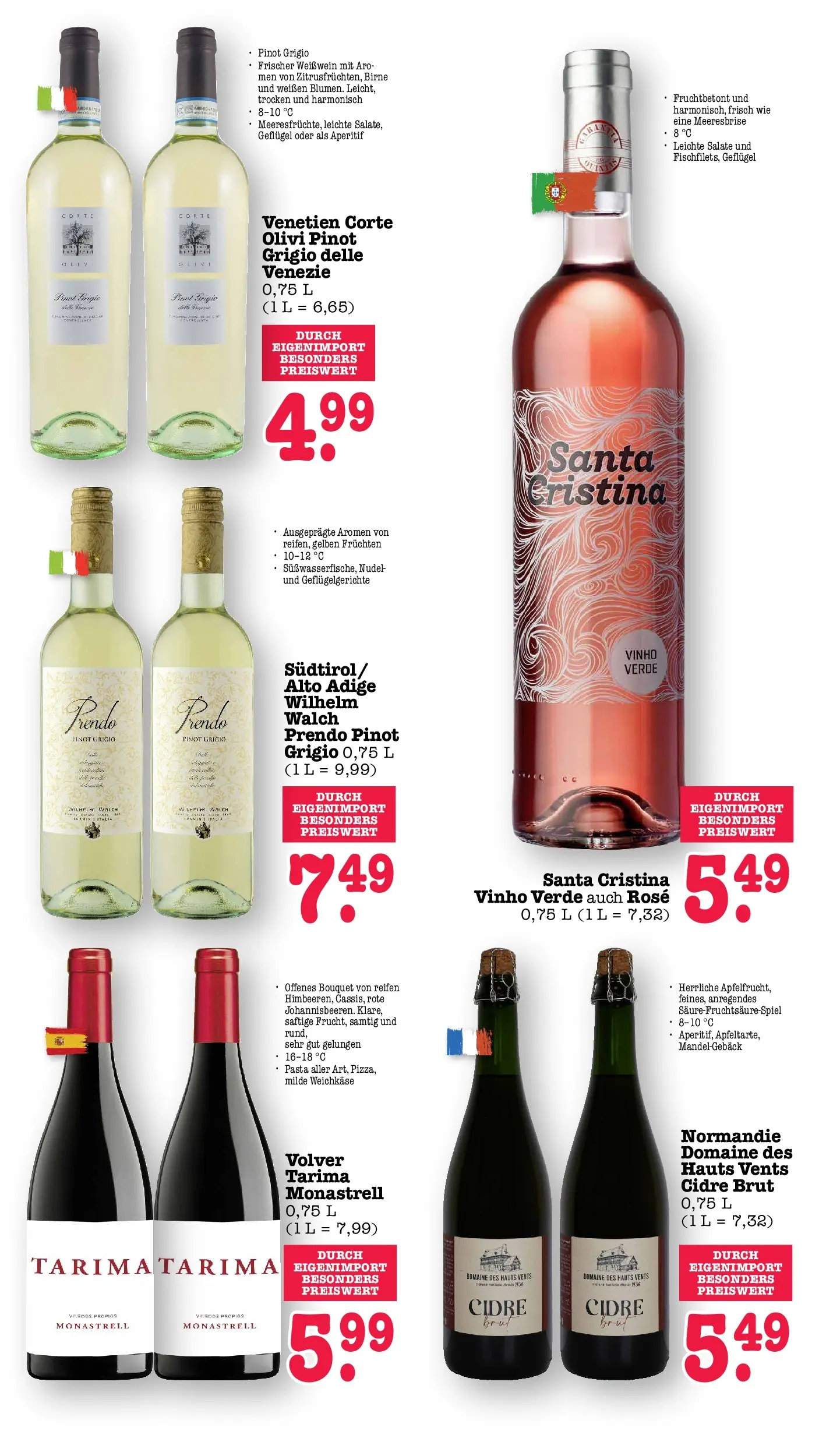 E center Prospekt Achern (ab 05.07.2026) zum Blättern | Seite: 59 | Produkte: Weißwein, Birne, Pasta