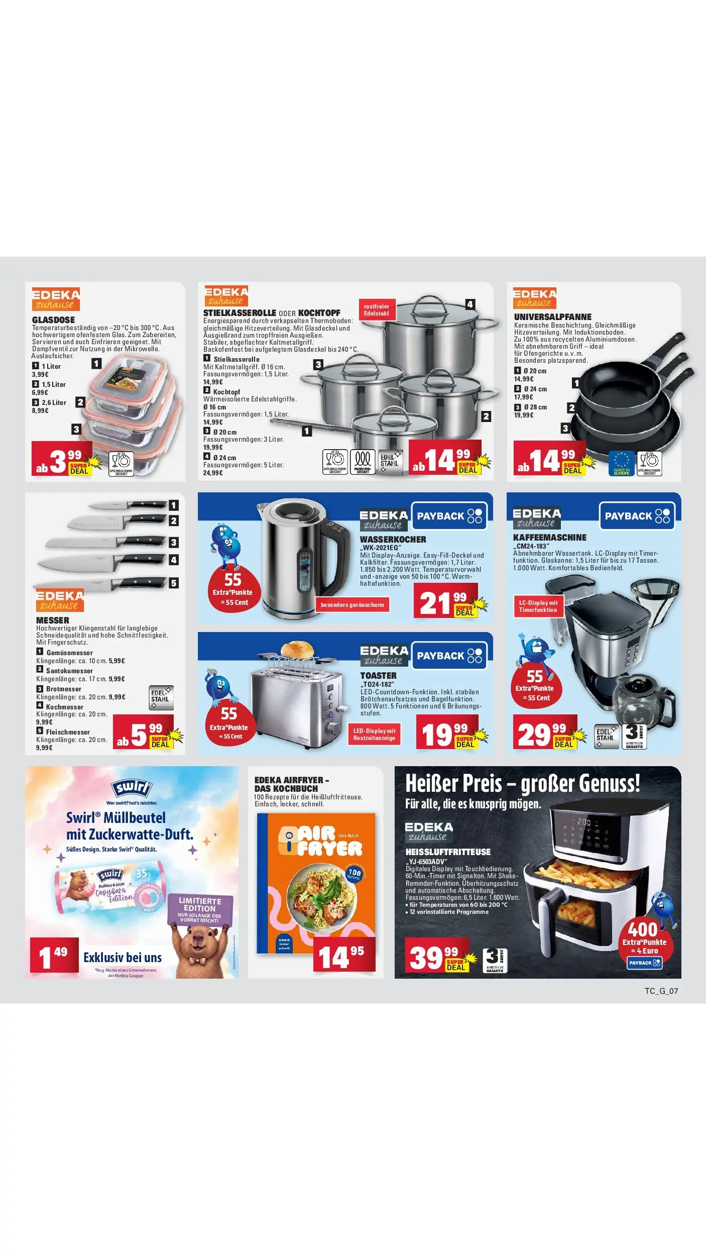 Edeka Prospekt Mannheim-Wohlgelegen (ab 06.07.2026) ยป Angebote Online | Seite: 74 | Produkte: Melitta, Kaffeemaschine, Wasserkocher, Toaster Edeka Prospekt Mannheim-Wohlgelegen (ab 06.07.2026) ยป Angebote Online | Seite: 74 | Produkte: Melitta, Kaffeemaschine, Wasserkocher, Toaster