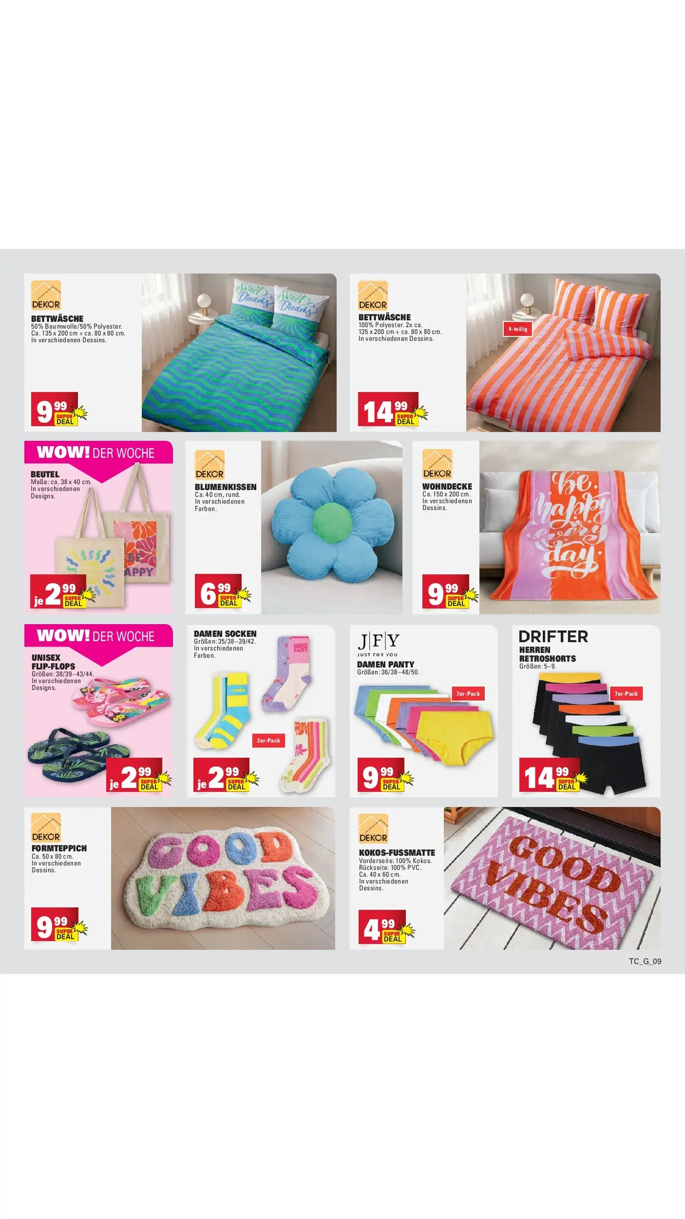 Edeka Prospekt Mannheim-Wohlgelegen (ab 06.07.2026) ยป Angebote Online | Seite: 76 | Produkte: Bettwรคsche, Socken Edeka Prospekt Mannheim-Wohlgelegen (ab 06.07.2026) ยป Angebote Online | Seite: 76 | Produkte: Bettwรคsche, Socken