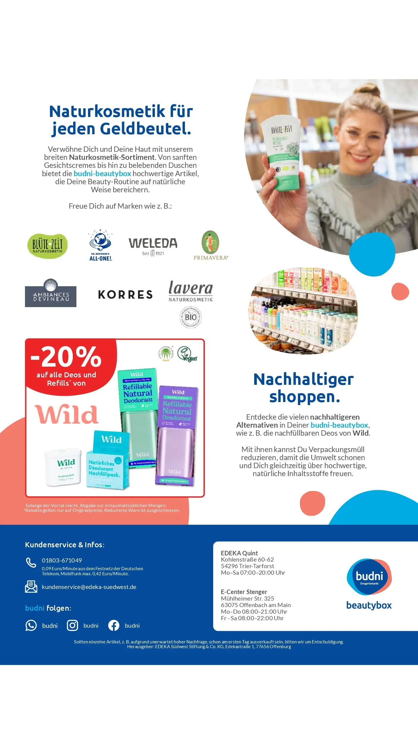 Edeka Prospekt Offenbach (ab 06.07.2026) » Angebote Online | Seite: 53 | Produkte: Milch, Deodorant, Uhr