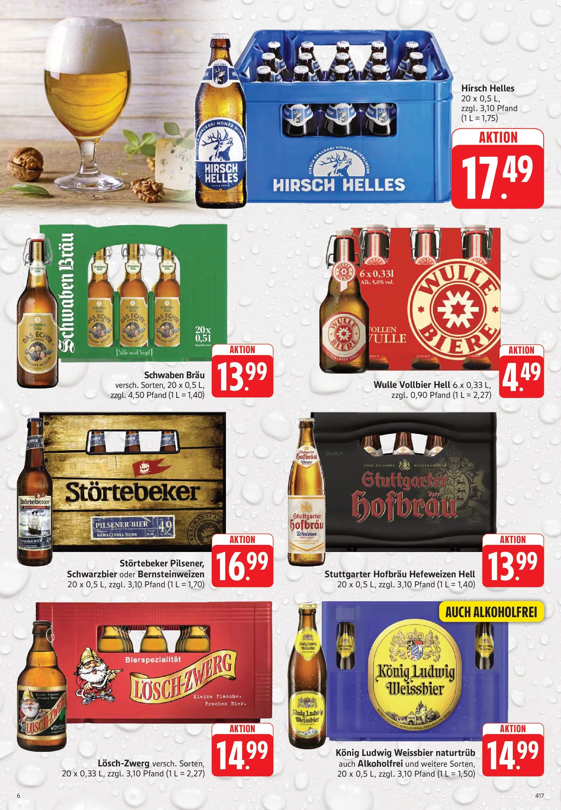 Trinkgut Prospekt Weissach Im Tal (ab 05.07.2026) » Angebote online | Seite: 6 | Produkte: Bier, Weißbier