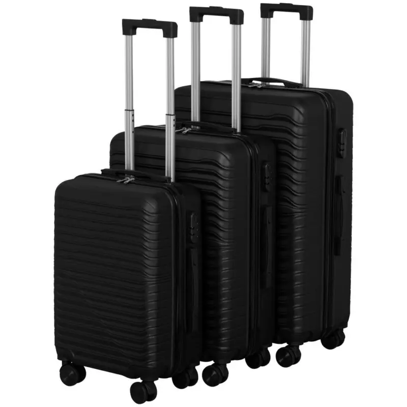 Reisekoffer Set 3--Teilig Florenz 4 Rollen Hartschale