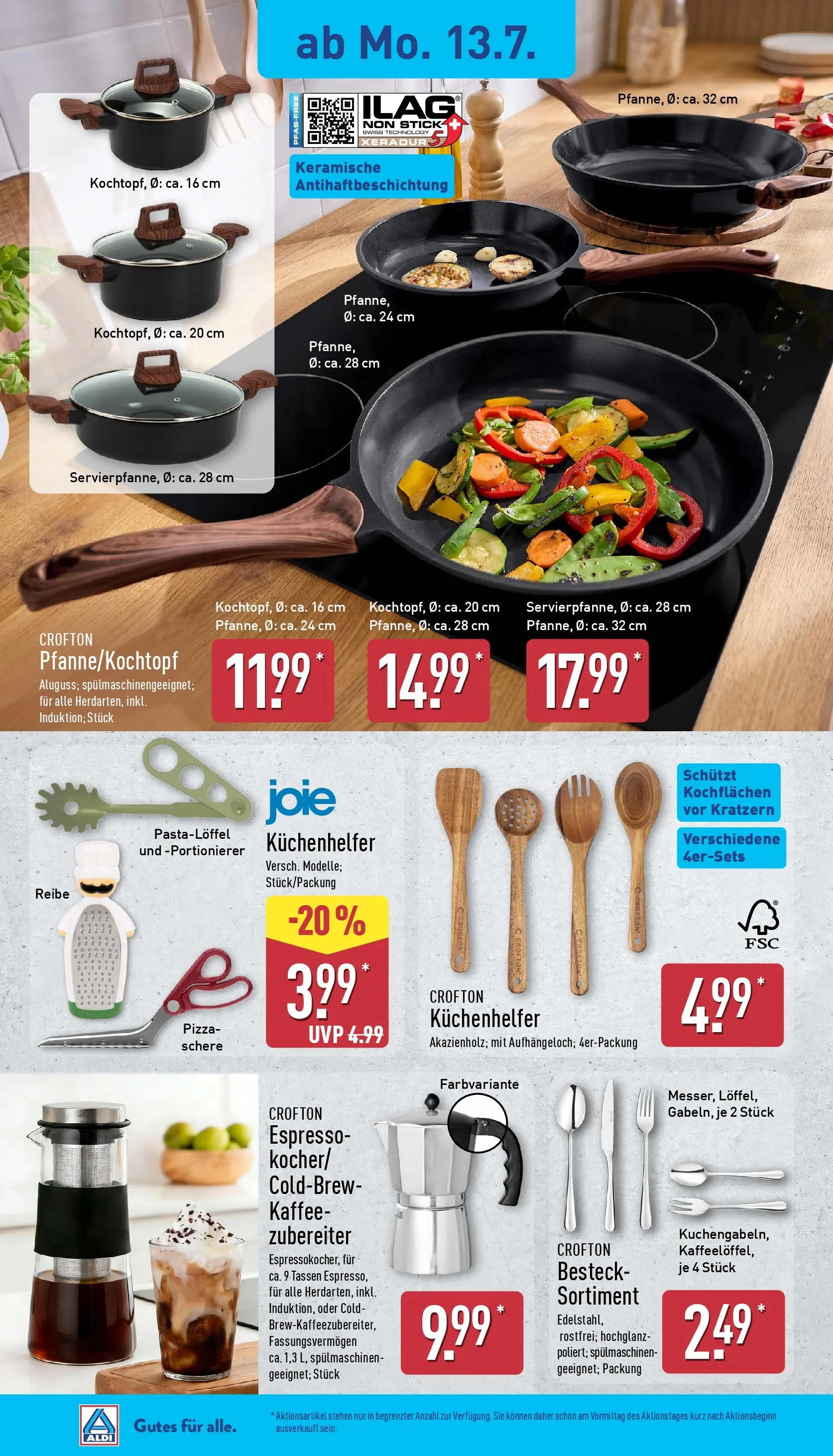 Aldi - ALDI Nord: Wochenangebote (ab 12.07.2026) » Angebote Online | Seite: 14 | Produkte: Kaffee, Pizza