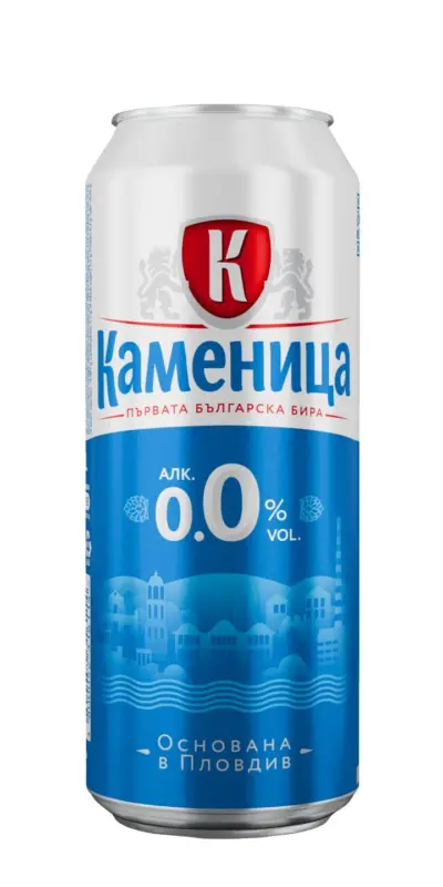 Kamenitza Светло пиво 0,5 л кен 0,3% vol