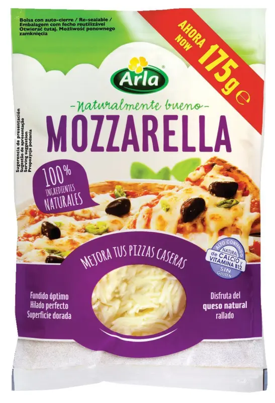 ARLA Моцарела настъргана
