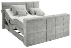 Boxspringbett Denver Schlamm ca. 180x200 cm mit Topper