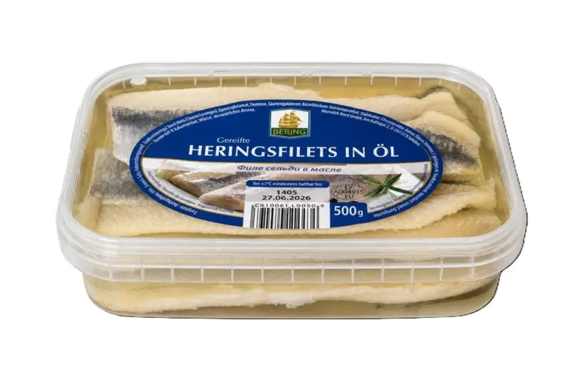 Gereifte Heringsfilets in &Ouml;l