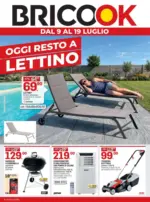 COSMOBRICO Oggi resto a lettino - al 19.07.2026