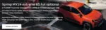 Dacia Spring MY24 extreme 65 full optional - al 31.07.2026