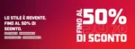Foot Locker 50% - al 30.09.2026
