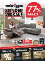 Zurbr&uuml;ggen Zurbr&uuml;ggen: Sonderverkauf - bis 18.07.2026