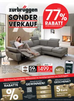 Zurbrüggen Sonderverkauf ab 09.07.2026 gültig Zurbrüggen Sonderverkauf ab 09.07.2026 gültig
