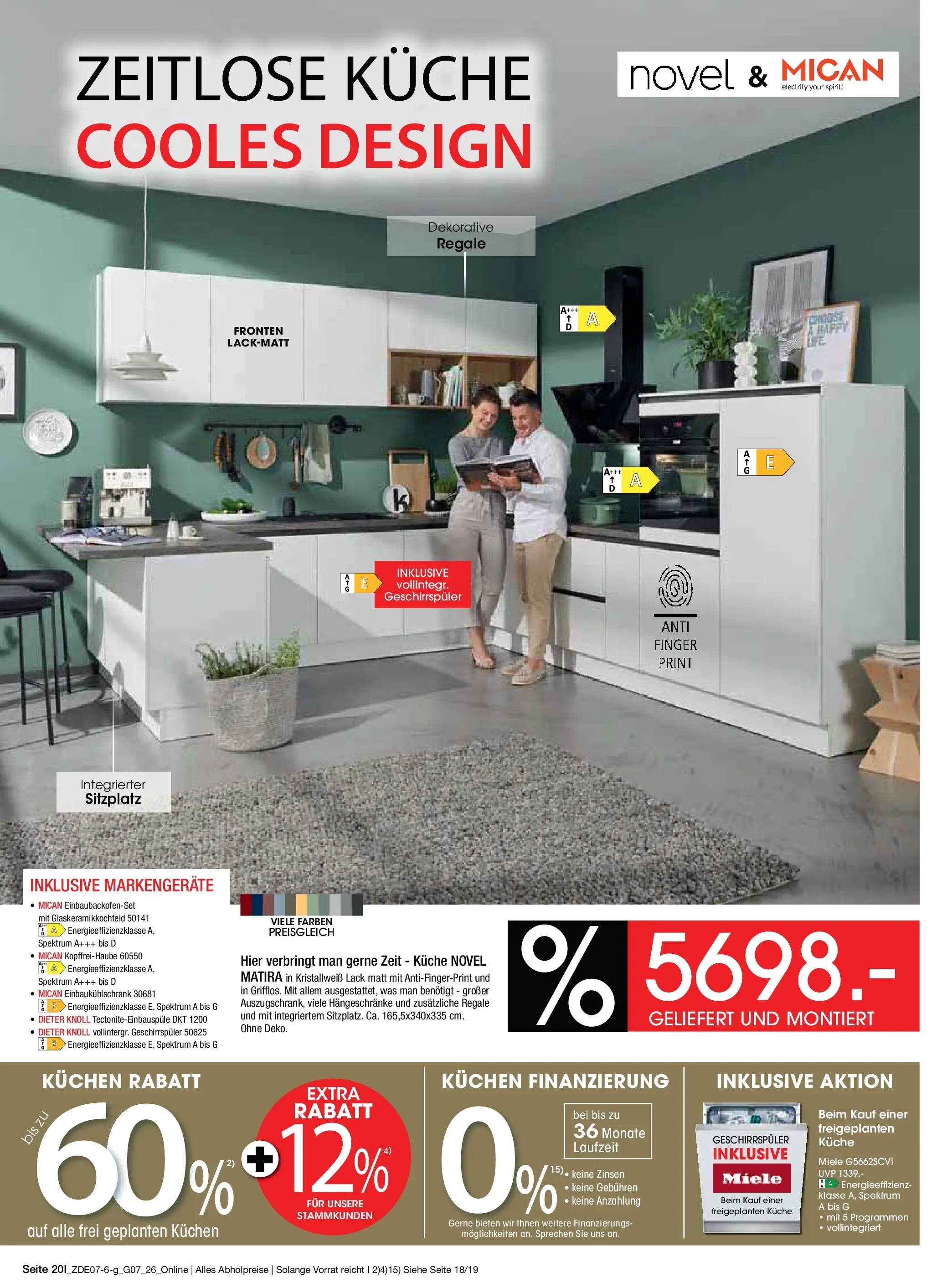 Zurbrüggen Sonderverkauf (ab 09.07.2026) zum Blättern | Seite: 44 | Produkte: Miele, Geschirrspüler, Küche, Kuchen