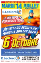 E.Leclerc Tract mag 06 au 12 juillet - au 06.10.2026