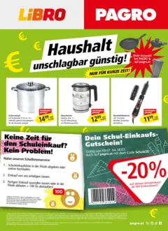 Pagro-Diskont - PAGRO / LIBRO: Aktuelle Angebote ab 06.07.2026 gültig