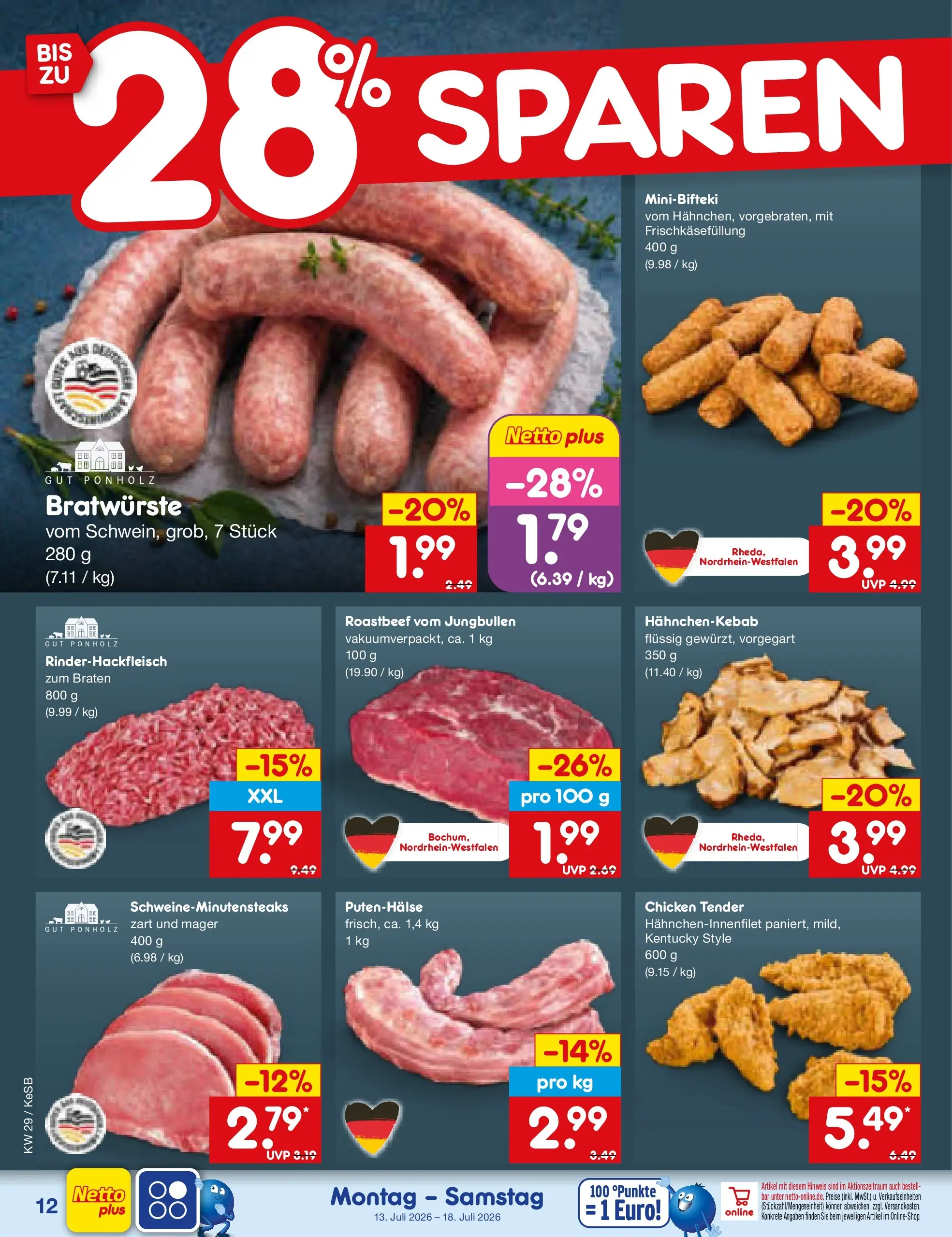 Netto Marken-Discount Prospekt Koblenz (ab 13.07.2026) ยป Angebote | Seite: 14 | Produkte: Roastbeef Netto Marken-Discount Prospekt Koblenz (ab 13.07.2026) ยป Angebote | Seite: 14 | Produkte: Roastbeef