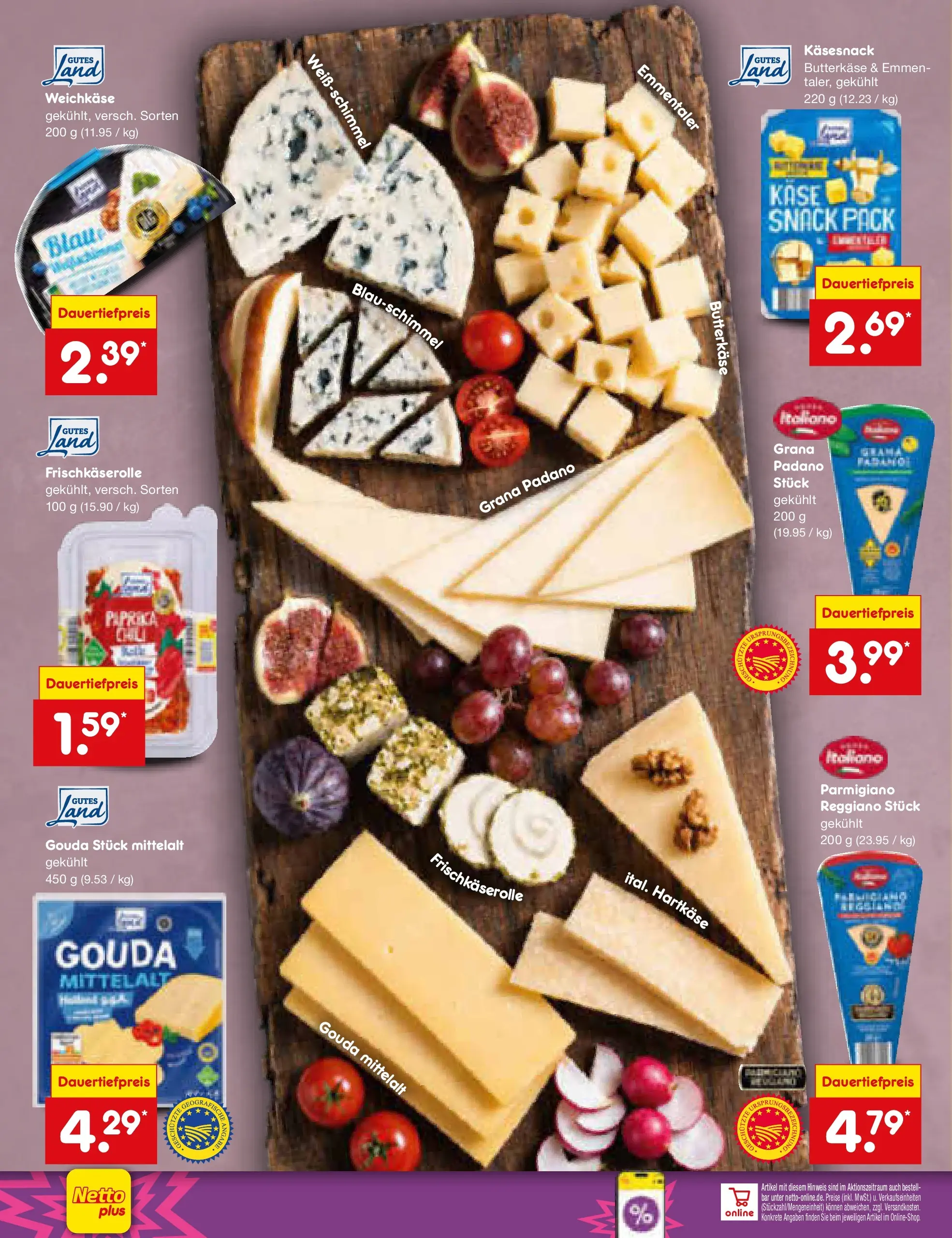 Netto Marken-Discount Prospekt München (ab 13.07.2026) » Angebote | Seite: 26 | Produkte: Käse, Gouda, Paprika Netto Marken-Discount Prospekt München (ab 13.07.2026) » Angebote | Seite: 26 | Produkte: Käse, Gouda, Paprika
