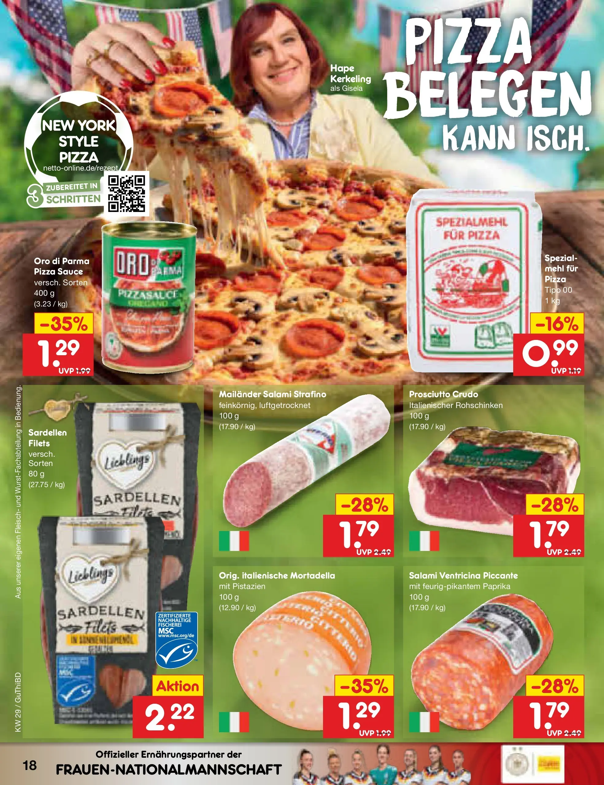 Netto Marken-Discount Prospekt Thiendorf (ab 13.07.2026) ยป Angebote | Seite: 24 | Produkte: Mehl, Pistazien, Paprika, Salami Netto Marken-Discount Prospekt Thiendorf (ab 13.07.2026) ยป Angebote | Seite: 24 | Produkte: Mehl, Pistazien, Paprika, Salami