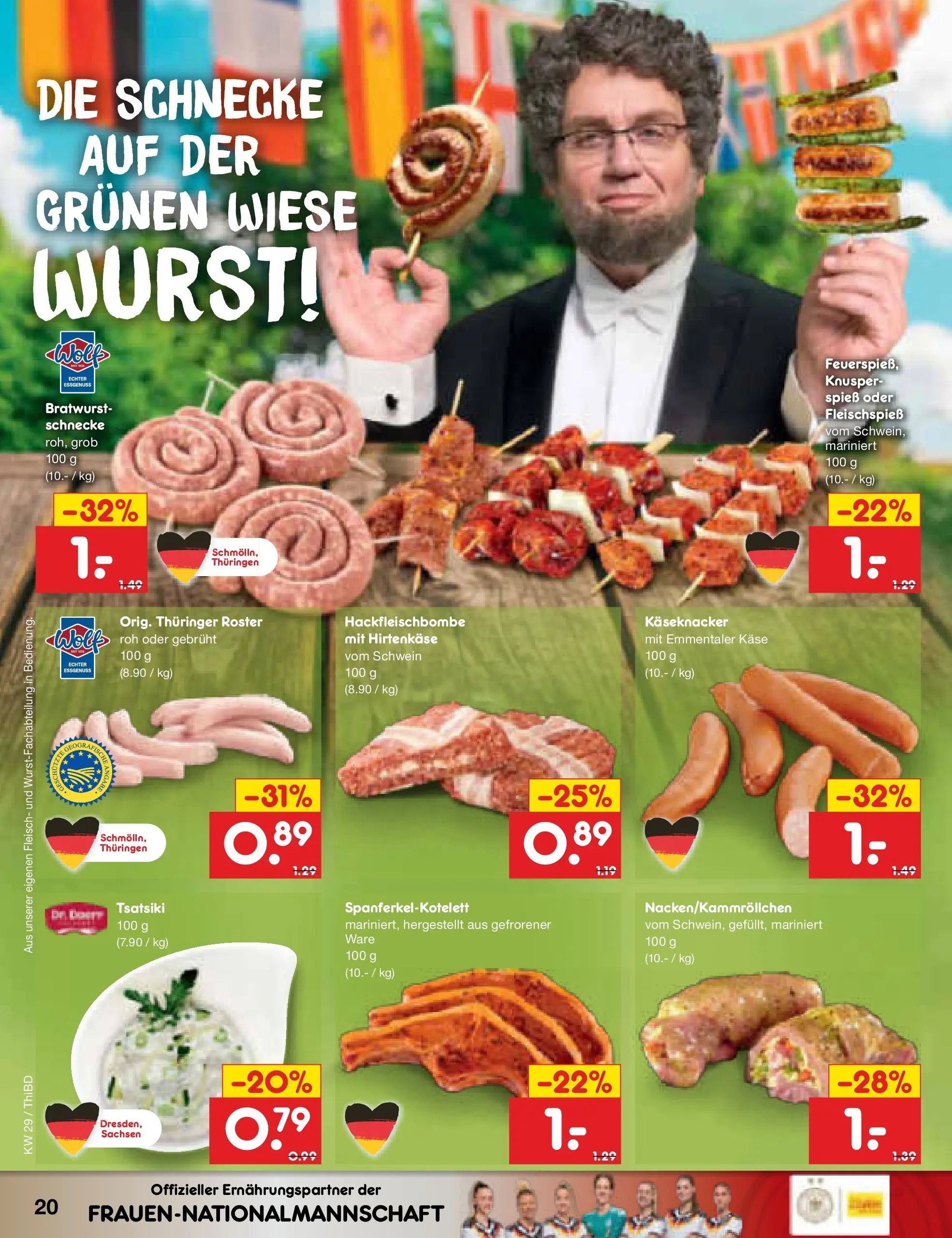 Netto Marken-Discount Prospekt Thiendorf (ab 13.07.2026) ยป Angebote | Seite: 28 | Produkte: Kรคse, Bratwurst, Wurst, Fleisch Netto Marken-Discount Prospekt Thiendorf (ab 13.07.2026) ยป Angebote | Seite: 28 | Produkte: Kรคse, Bratwurst, Wurst, Fleisch