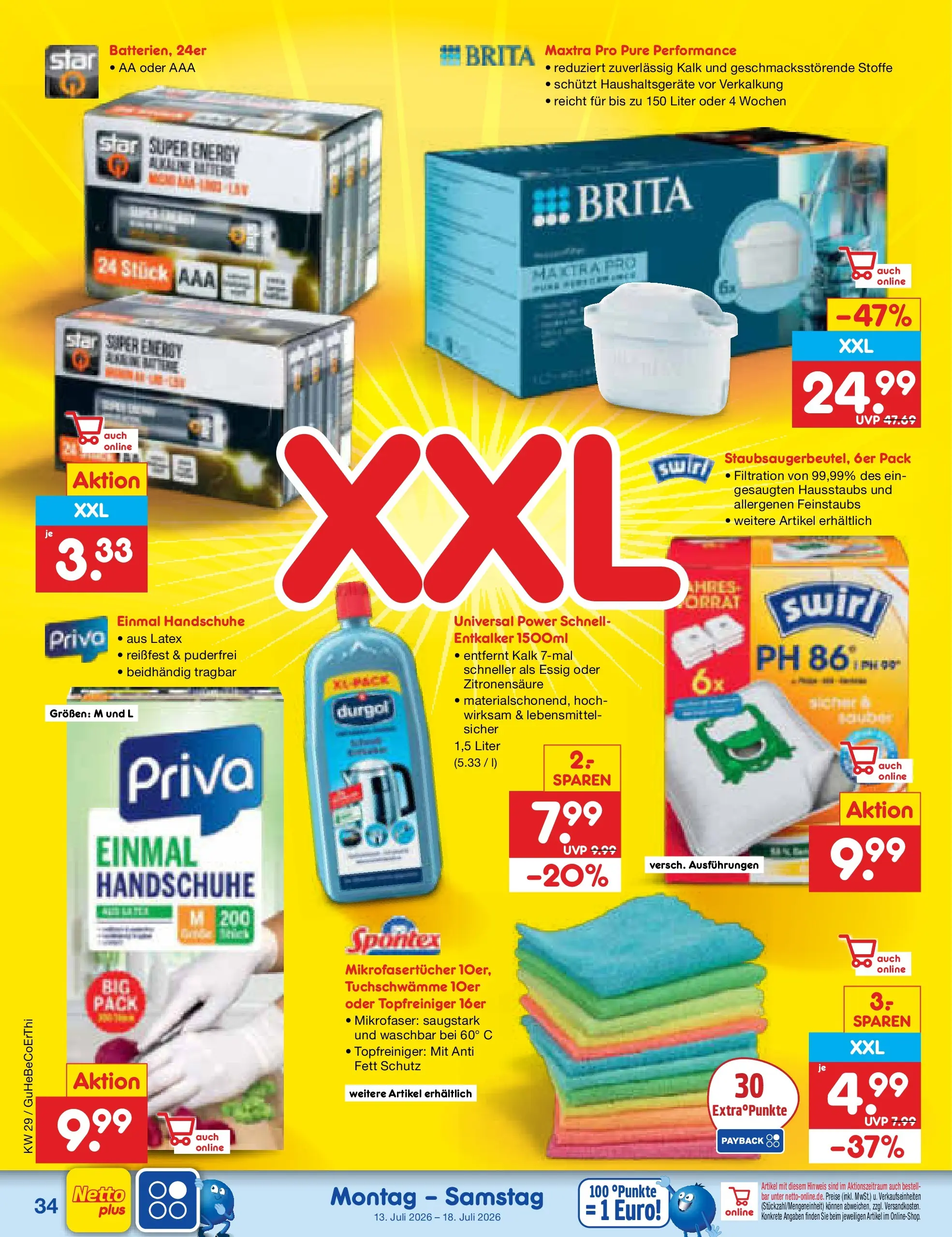 Netto Marken-Discount Prospekt Naumburg (ab 13.07.2026) ยป Angebote | Seite: 50 | Produkte: Energy, Essig, Handschuhe Netto Marken-Discount Prospekt Naumburg (ab 13.07.2026) ยป Angebote | Seite: 50 | Produkte: Energy, Essig, Handschuhe