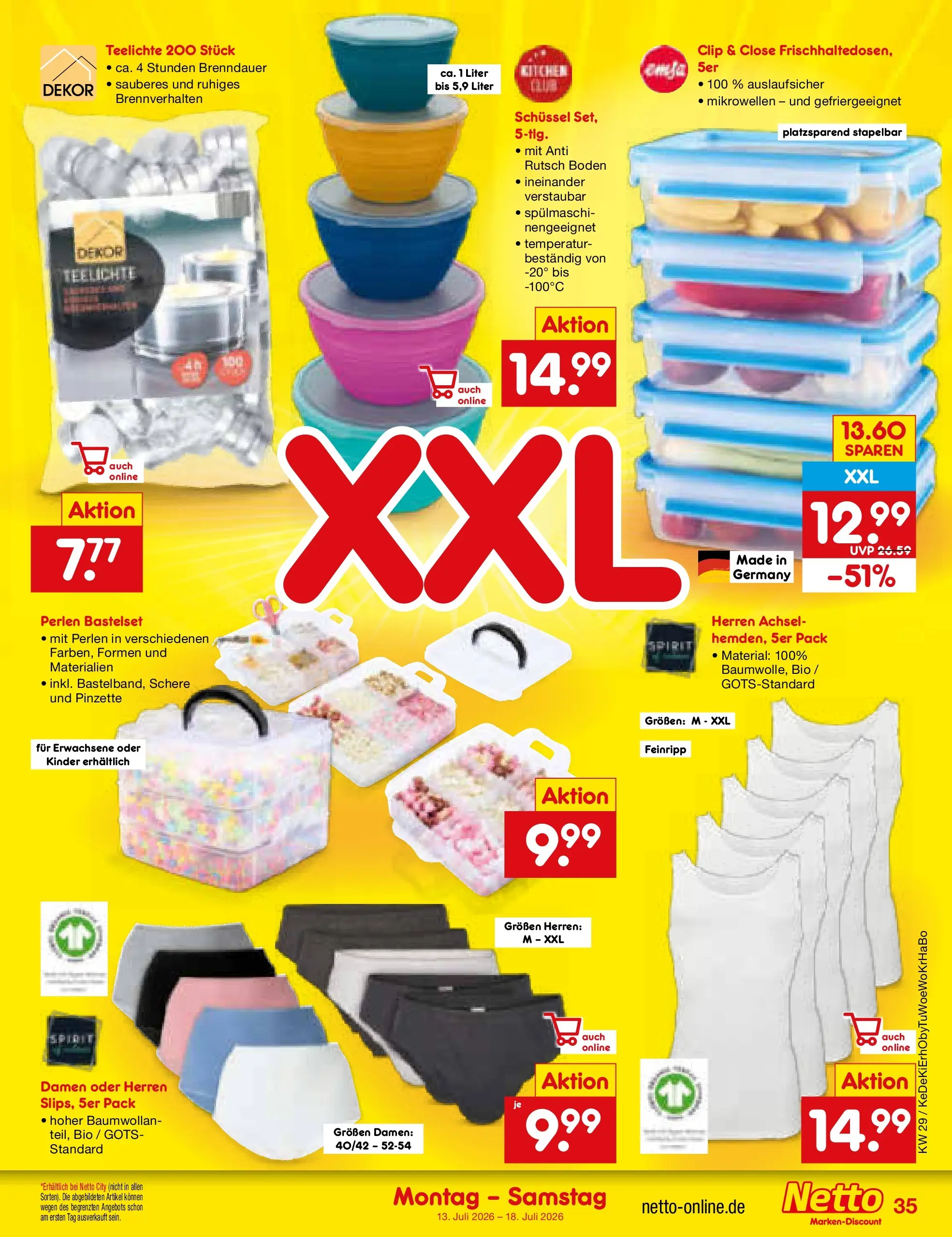 Netto Marken-Discount Prospekt München (ab 13.07.2026) » Angebote | Seite: 51 | Produkte: Pinzette Netto Marken-Discount Prospekt München (ab 13.07.2026) » Angebote | Seite: 51 | Produkte: Pinzette