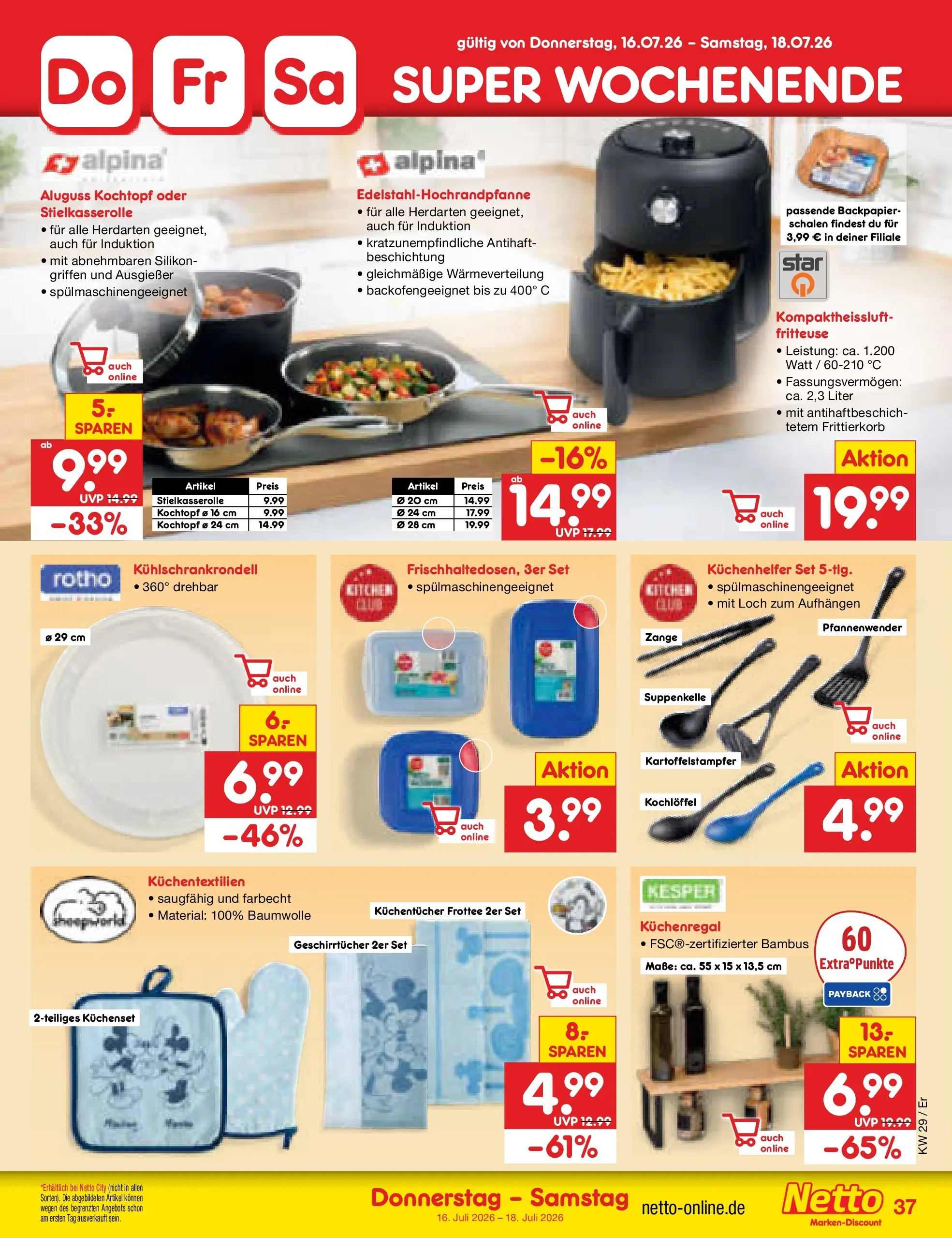 Netto Marken-Discount Prospekt Naumburg (ab 13.07.2026) ยป Angebote | Seite: 53 | Produkte: Fritteuse Netto Marken-Discount Prospekt Naumburg (ab 13.07.2026) ยป Angebote | Seite: 53 | Produkte: Fritteuse