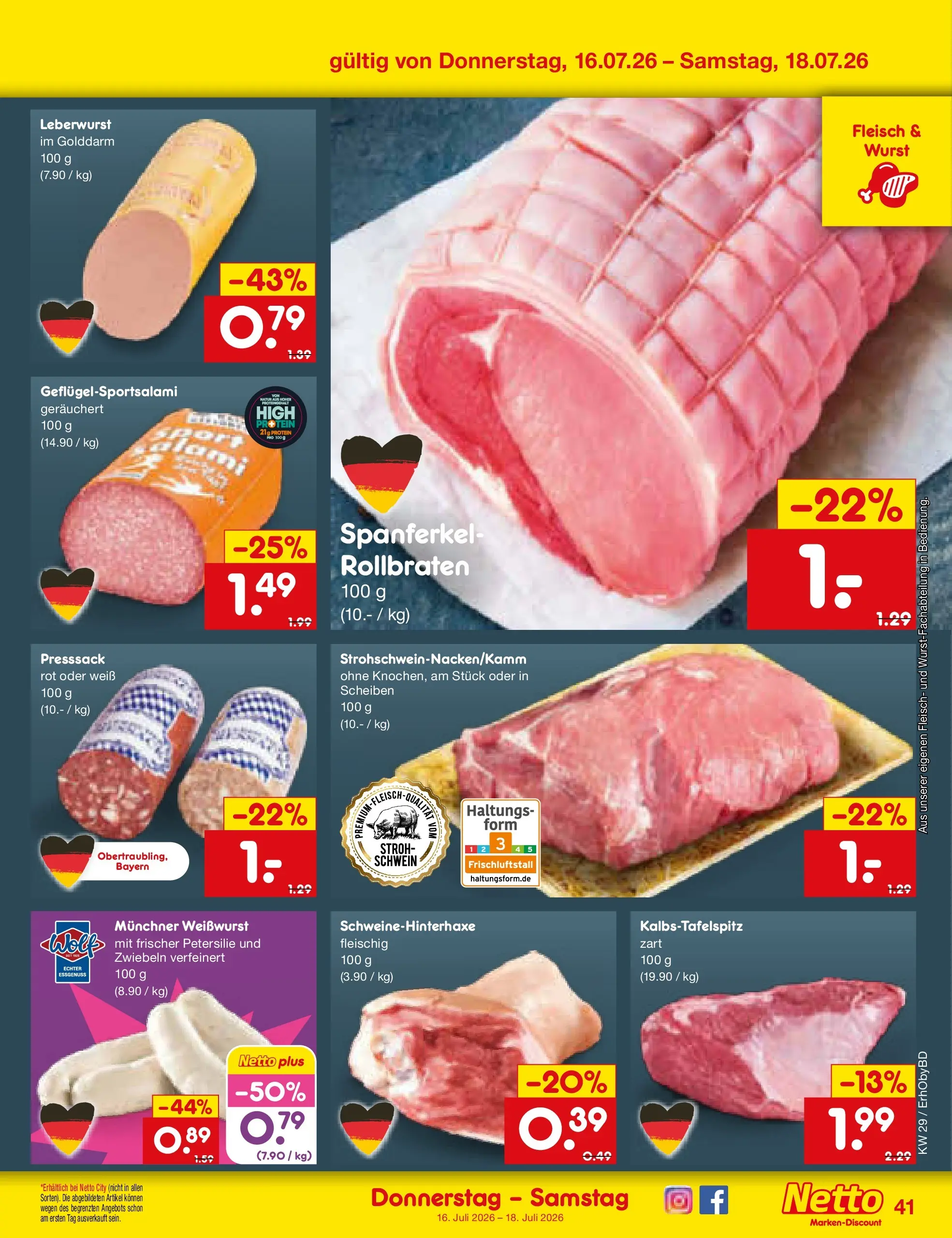 Netto Marken-Discount Prospekt Ergolding (ab 13.07.2026) ยป Angebote | Seite: 59 | Produkte: Zwiebeln, Wurst, Petersilie, Fleisch Netto Marken-Discount Prospekt Ergolding (ab 13.07.2026) ยป Angebote | Seite: 59 | Produkte: Zwiebeln, Wurst, Petersilie, Fleisch