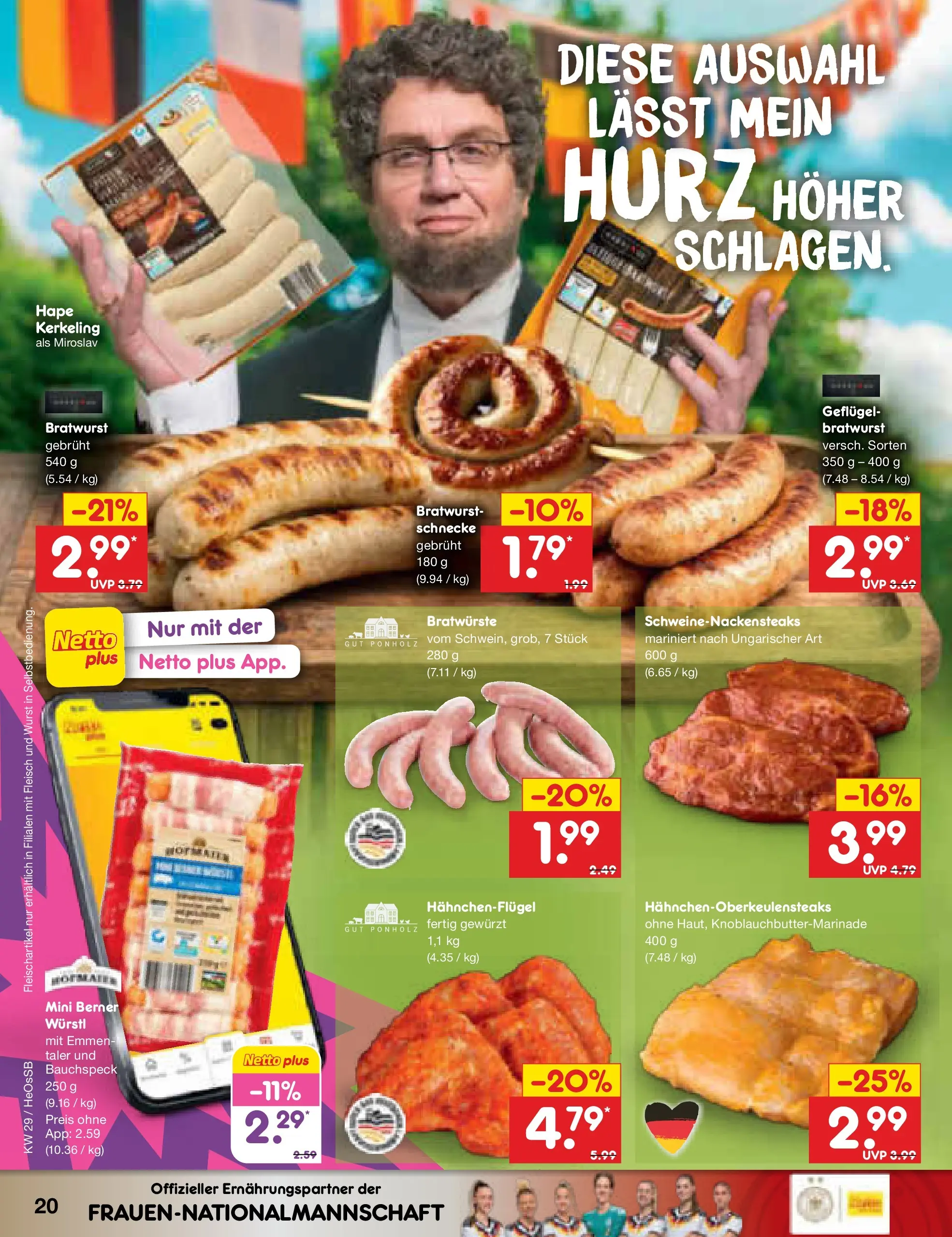 Netto Marken-Discount Prospekt Rostock (ab 13.07.2026) ยป Angebote | Seite: 28 | Produkte: Wรผrstl, Bratwurst, Wurst, Fleisch Netto Marken-Discount Prospekt Rostock (ab 13.07.2026) ยป Angebote | Seite: 28 | Produkte: Wรผrstl, Bratwurst, Wurst, Fleisch