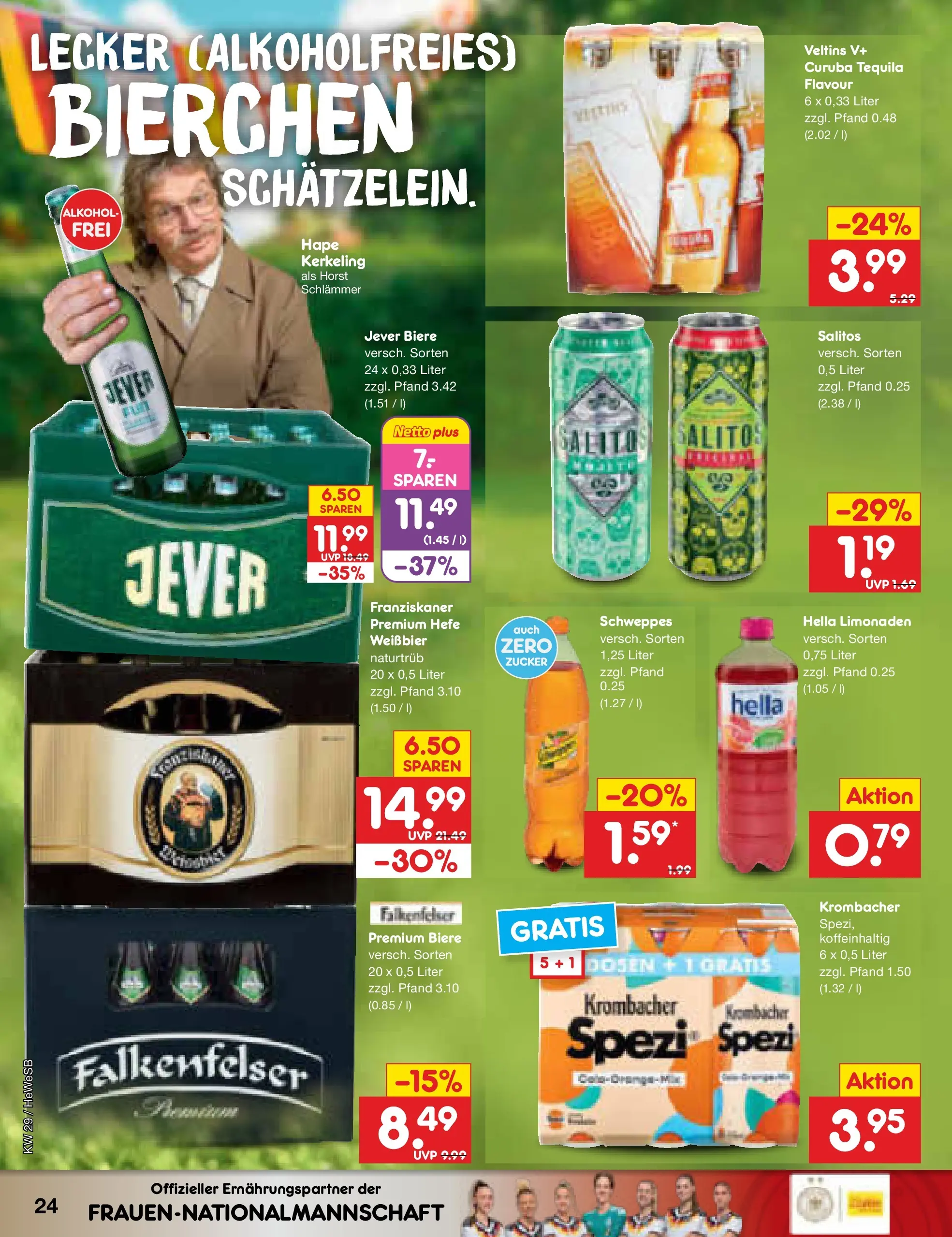 Netto Marken-Discount Prospekt Hamburg (ab 13.07.2026) ยป Angebote | Seite: 32 | Produkte: Weiรbier, Schweppes, Zucker, Krombacher Netto Marken-Discount Prospekt Hamburg (ab 13.07.2026) ยป Angebote | Seite: 32 | Produkte: Weiรbier, Schweppes, Zucker, Krombacher