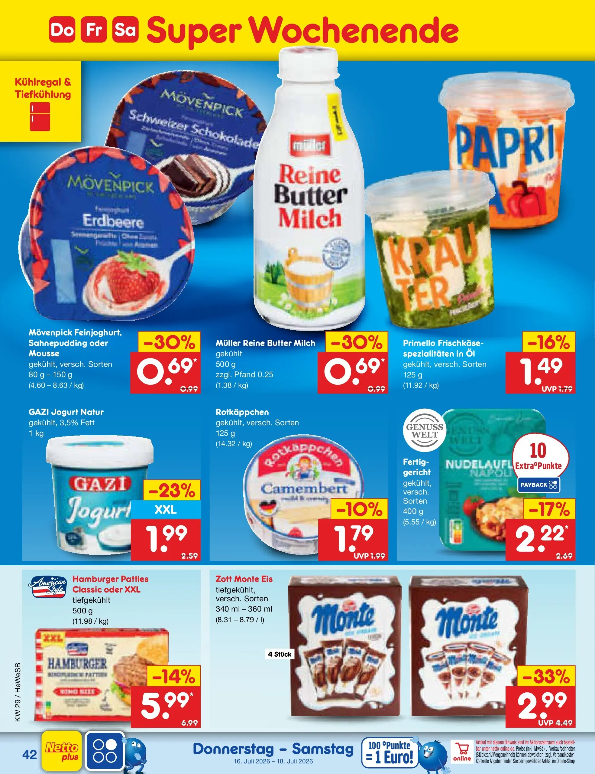 Netto Marken-Discount Prospekt Hamburg (ab 13.07.2026) ยป Angebote | Seite: 60 | Produkte: Milch, Rotkรคppchen, Eis, Frischkase Netto Marken-Discount Prospekt Hamburg (ab 13.07.2026) ยป Angebote | Seite: 60 | Produkte: Milch, Rotkรคppchen, Eis, Frischkase