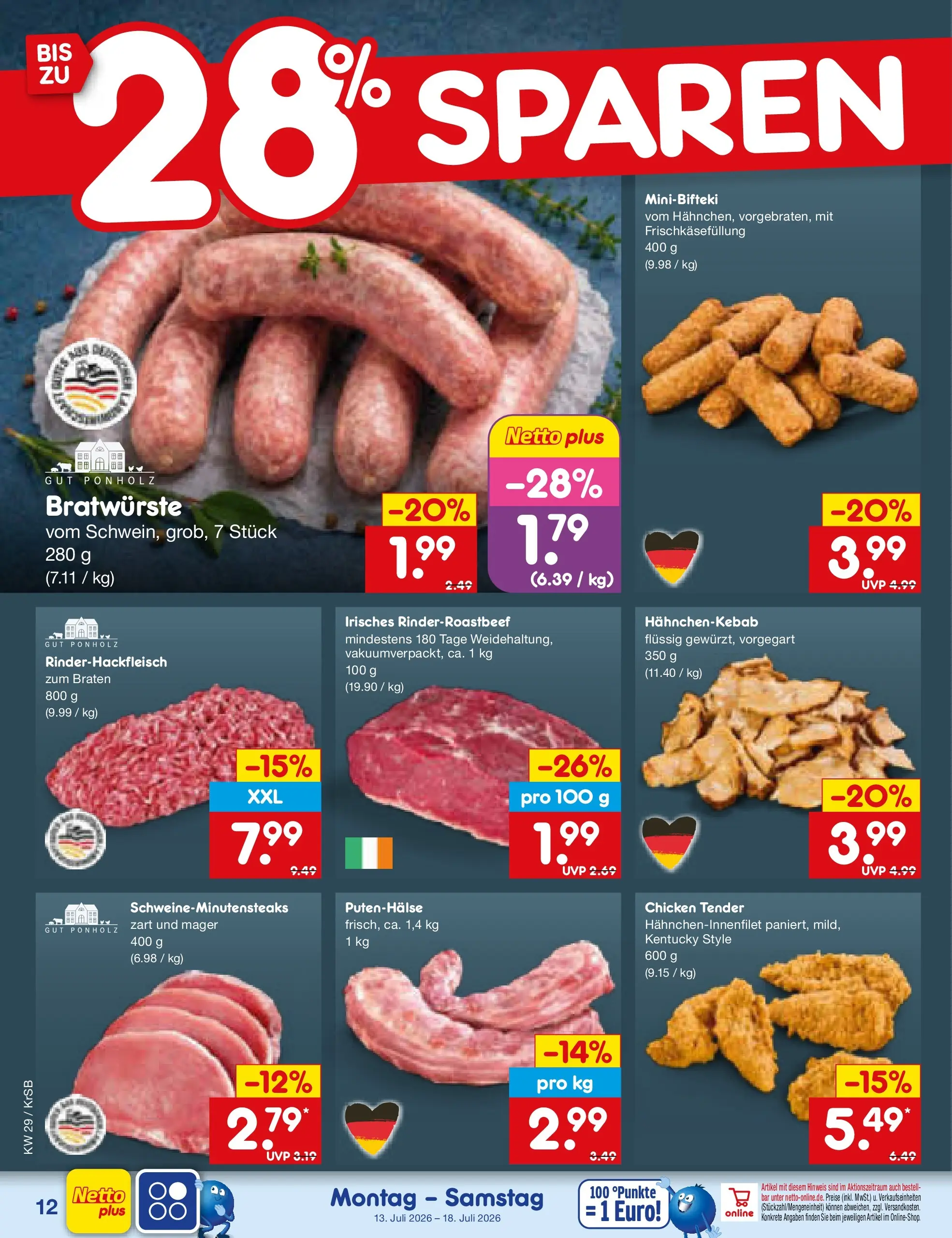 Netto Marken-Discount Prospekt Baesweiler (ab 13.07.2026) » Angebote | Seite: 14