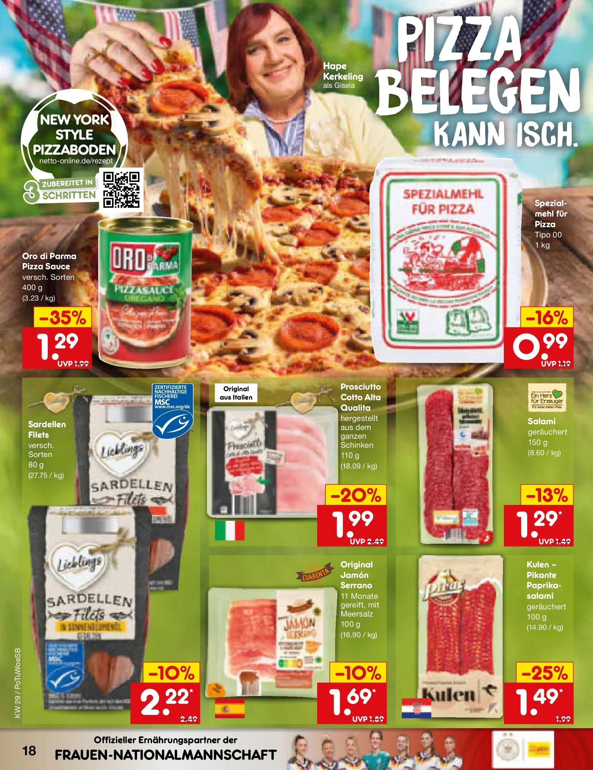 Netto Marken-Discount Prospekt Sindelfingen (ab 13.07.2026) ยป Angebote | Seite: 24 | Produkte: Mehl, Paprika, Salami, Schinken Netto Marken-Discount Prospekt Sindelfingen (ab 13.07.2026) ยป Angebote | Seite: 24 | Produkte: Mehl, Paprika, Salami, Schinken