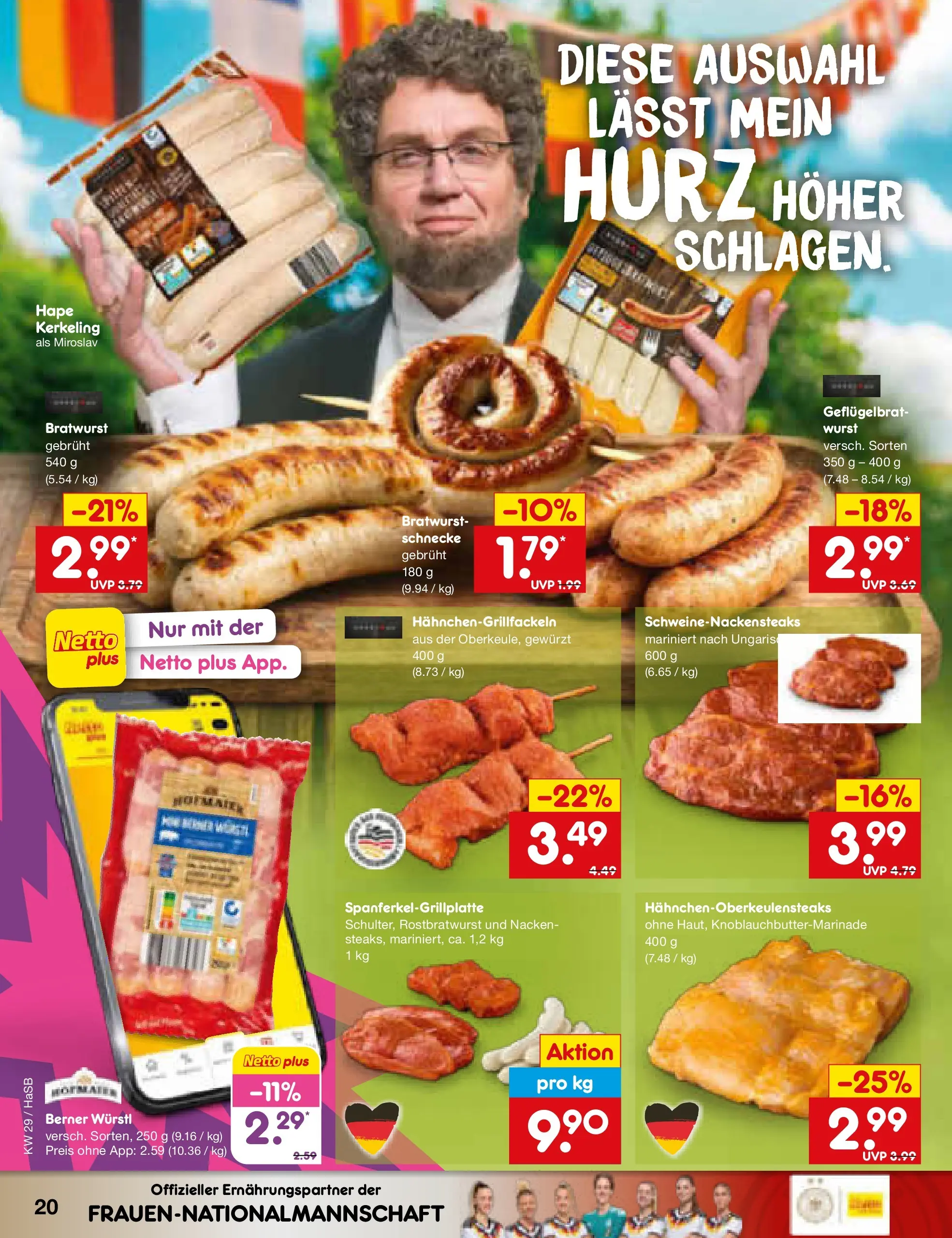Netto Marken-Discount Prospekt Unna (ab 13.07.2026) ยป Angebote | Seite: 28 | Produkte: Wรผrstl, Bratwurst, Wurst Netto Marken-Discount Prospekt Unna (ab 13.07.2026) ยป Angebote | Seite: 28 | Produkte: Wรผrstl, Bratwurst, Wurst